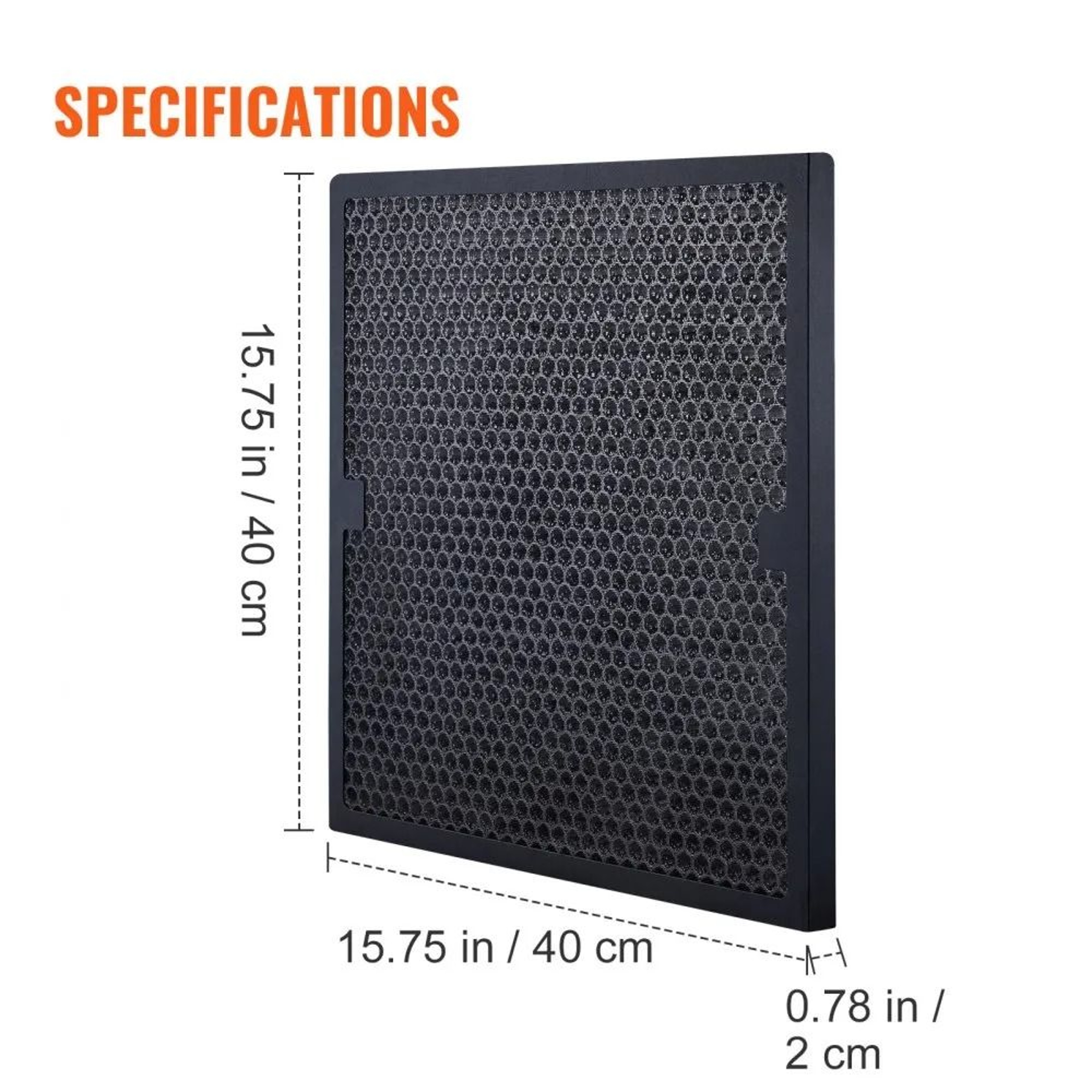 3 Pack Active Carbon Filters 16 X 19 Air Scrubber Replacement Filters 6