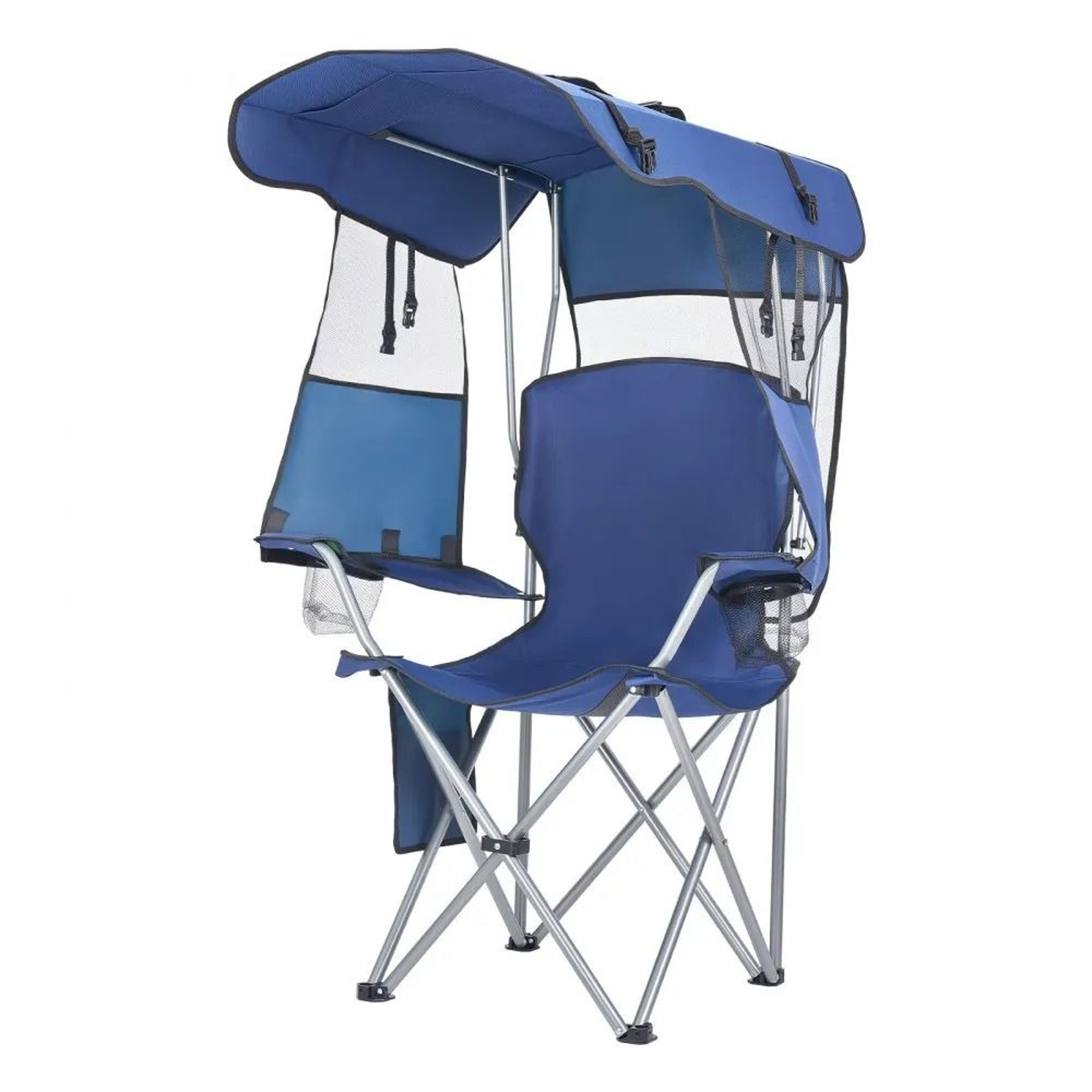 Portable Camping Chair With Canopy And 330 Lb Heavy Duty Support 8