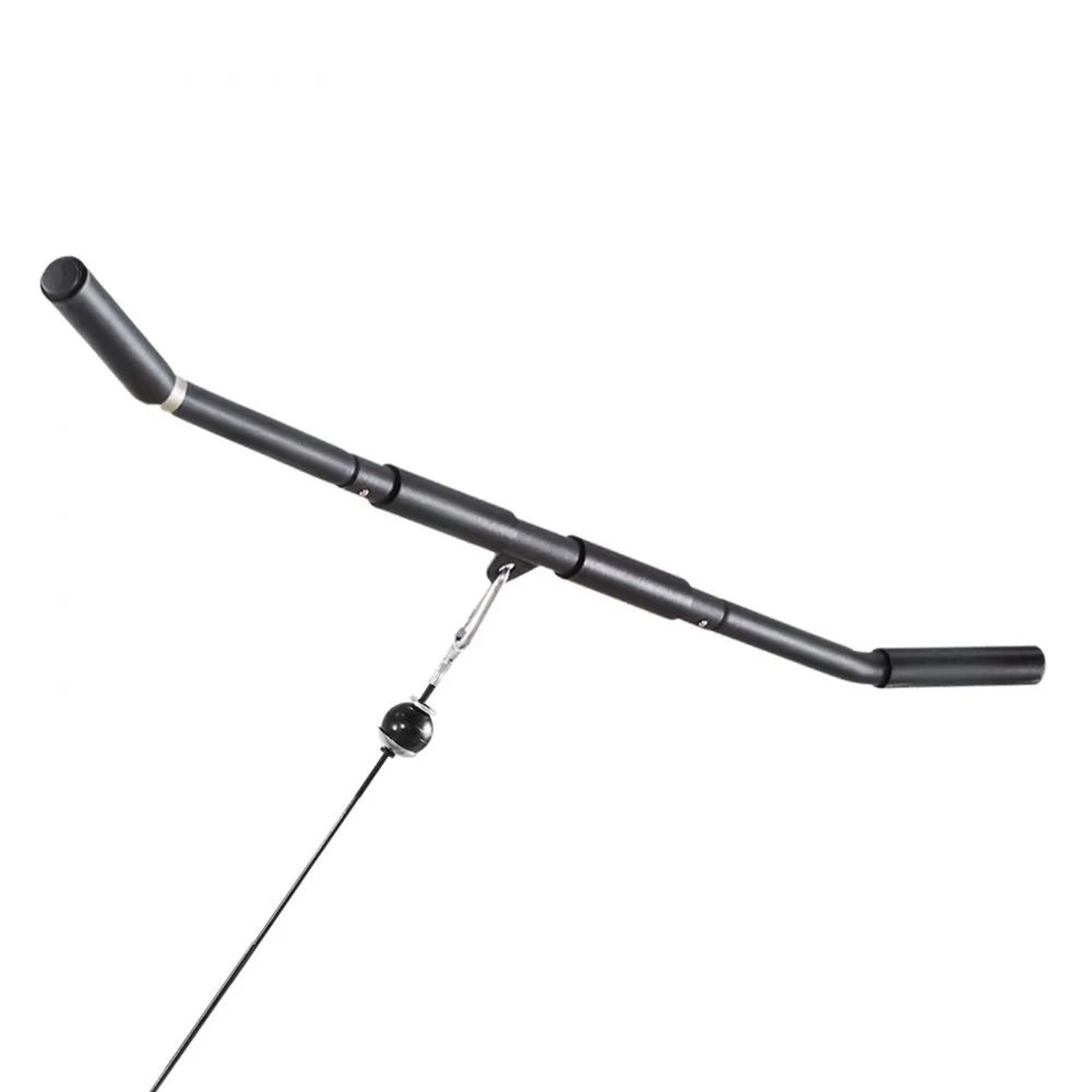 330 Lb Home Gym Cable Pulley System With LAT Pulldown And Lift Attachments 9