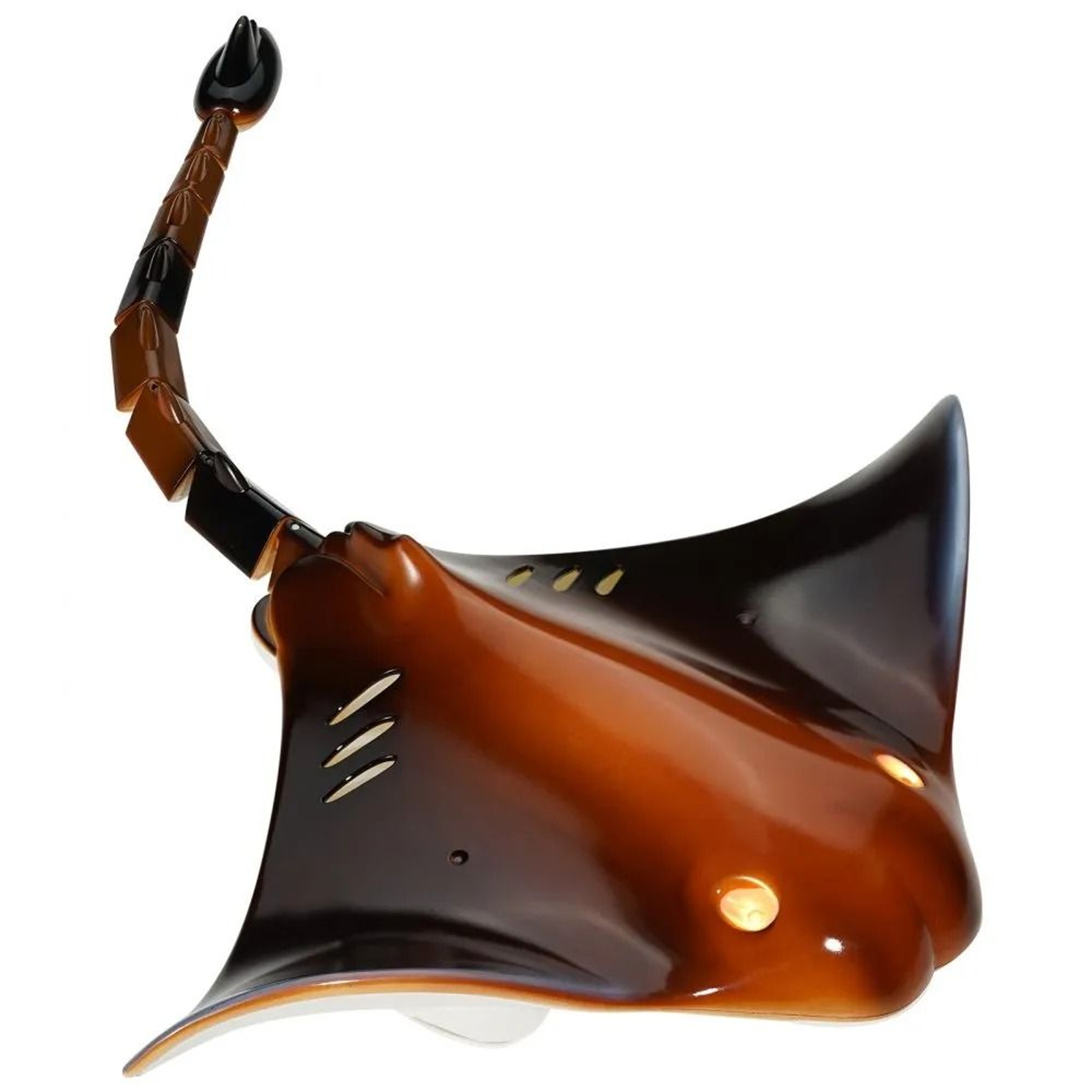 Remote Control Manta Ray Toy With LED Lights High Simulation RC Water Toy 10