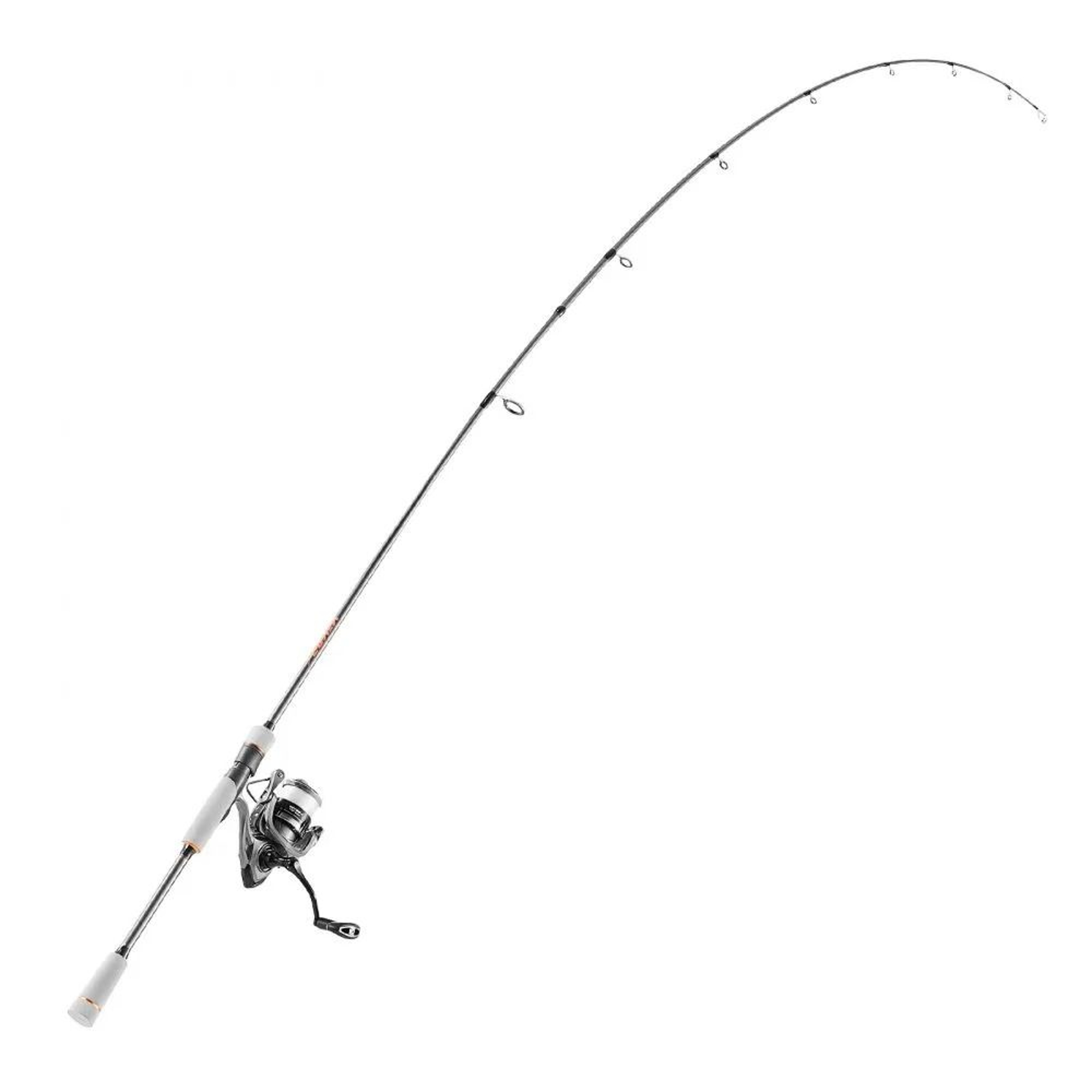 IM6 Carbon Fiber Spinning Rod And Reel Combo 65ft Bass Fishing Pole 10