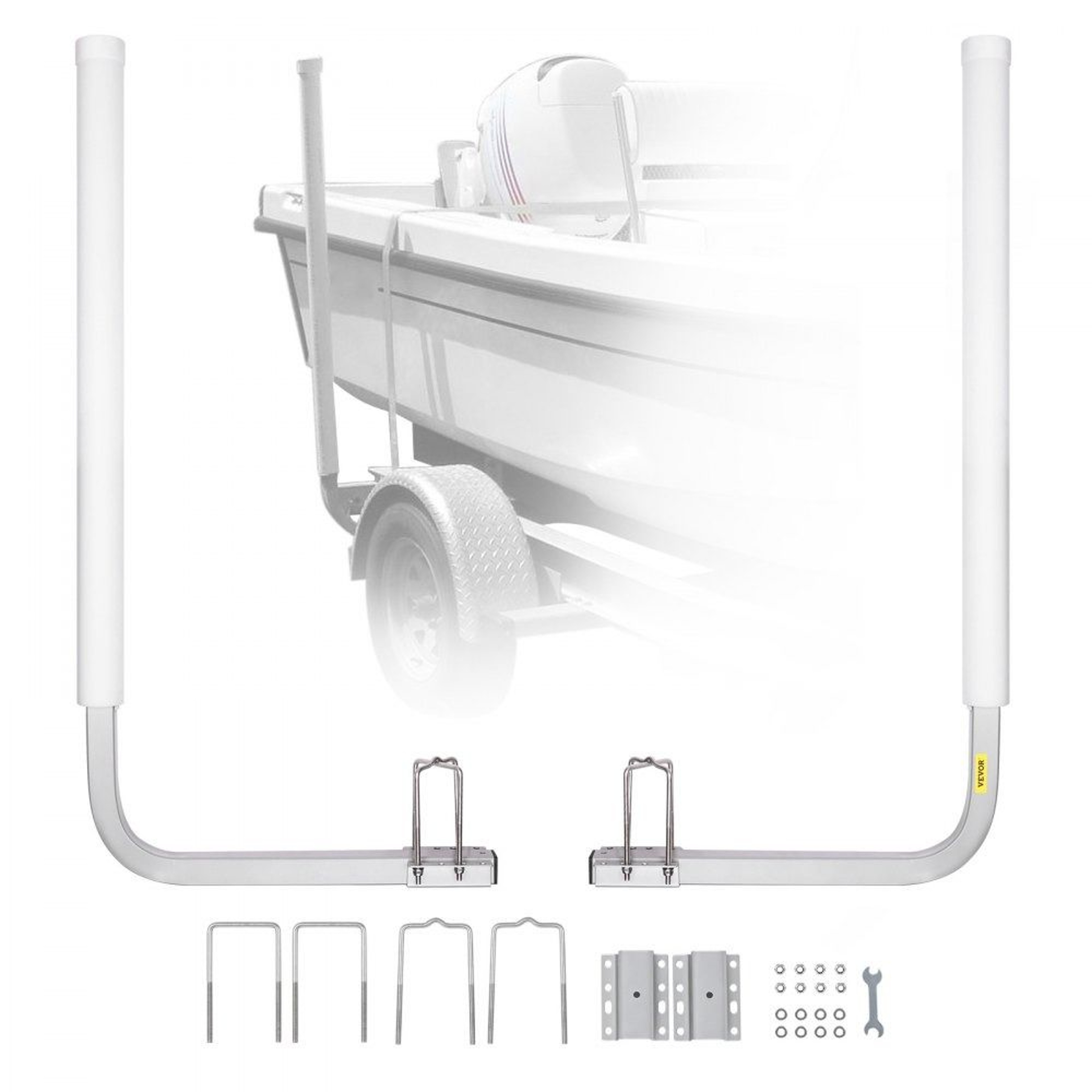 Adjustable Boat Trailer Guide Poles With PVC Protection For Easy Loading 0