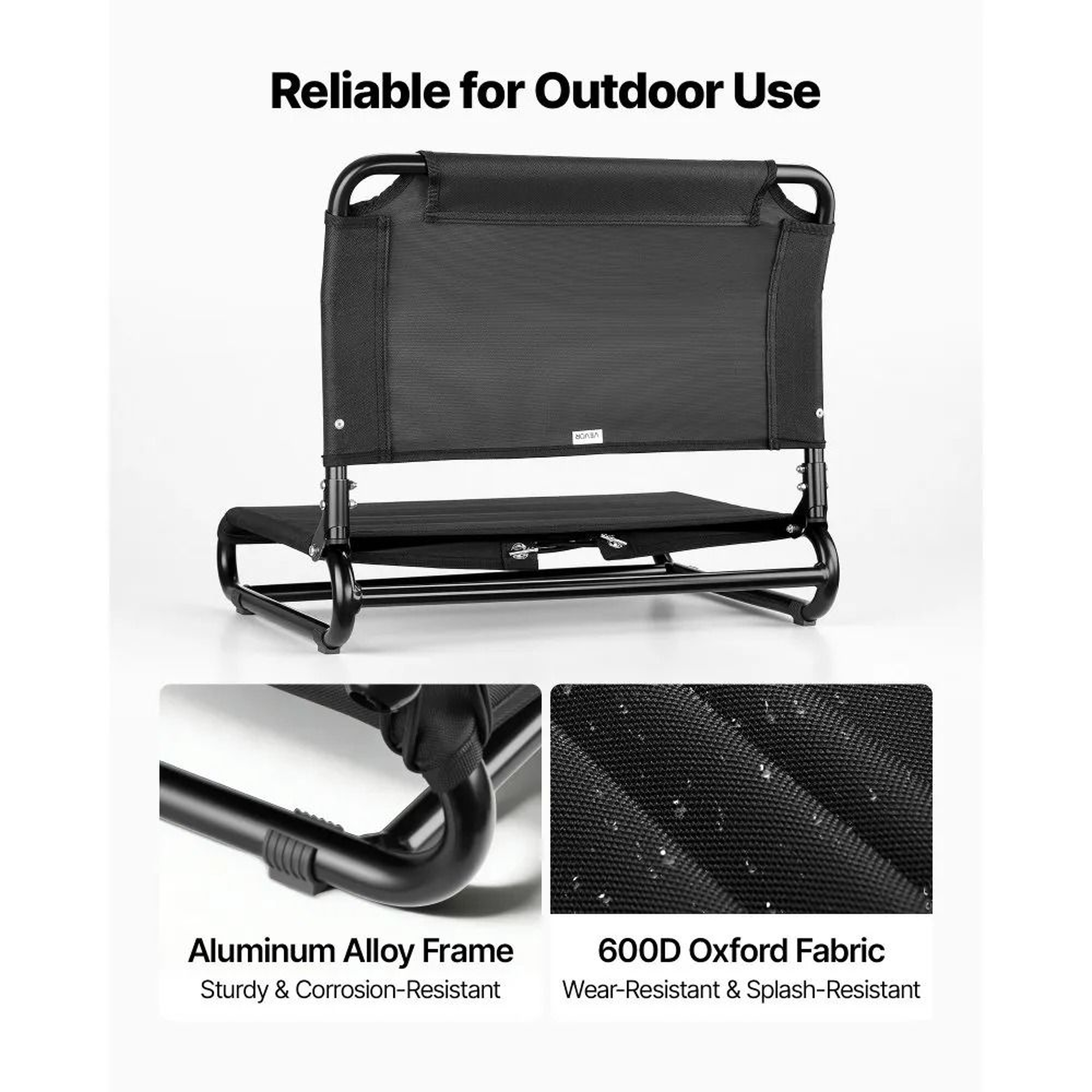Elevated Folding Kayak Seat With Back Support For Fishing And Paddling 4