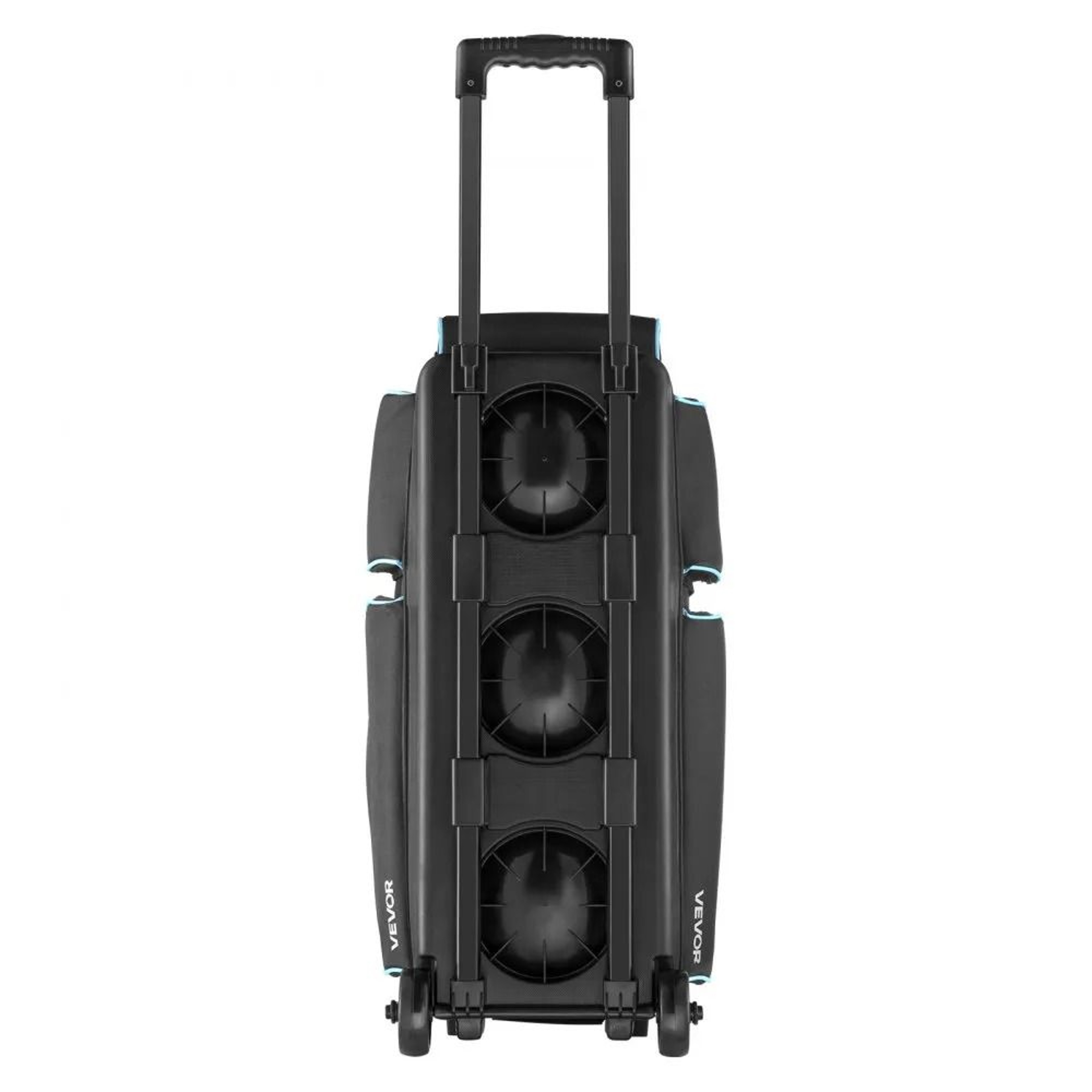 3 Ball Bowling Bag With Wheels Rolling Carry Case With Shoe Compartment 7