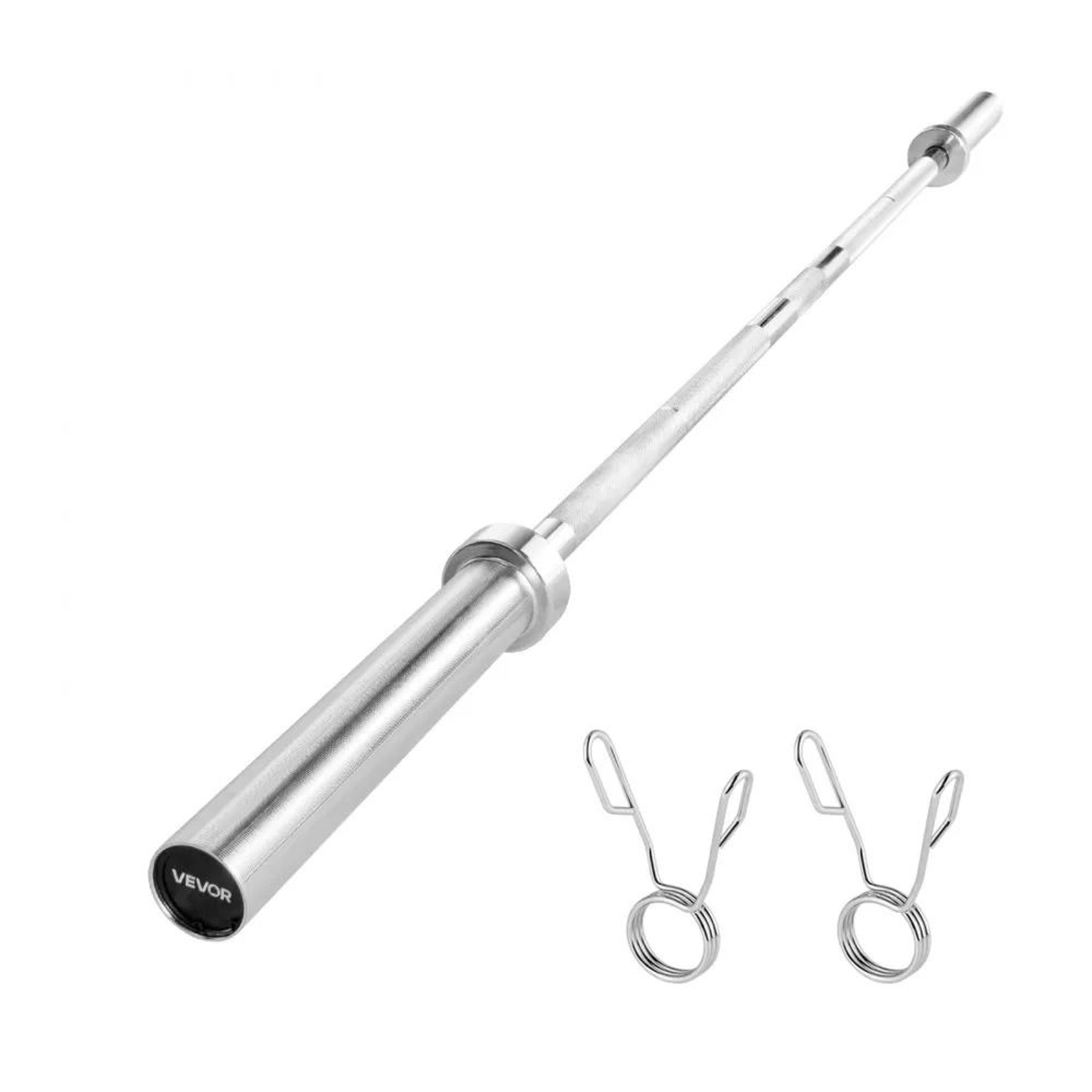 6FT Olympic Barbell Bar With 500lb Capacity For Strength Training And Weightlifting 0