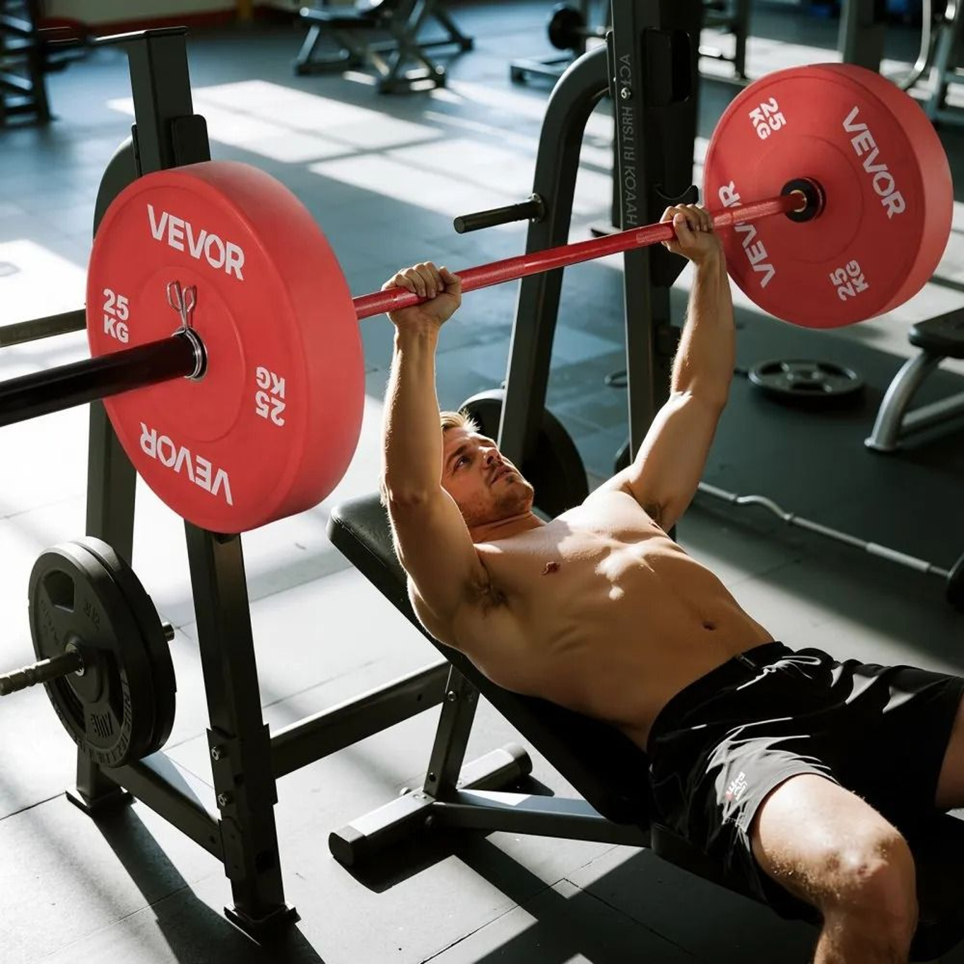 7FT Olympic Barbell Bar 1000LB Capacity For Strength Training 7