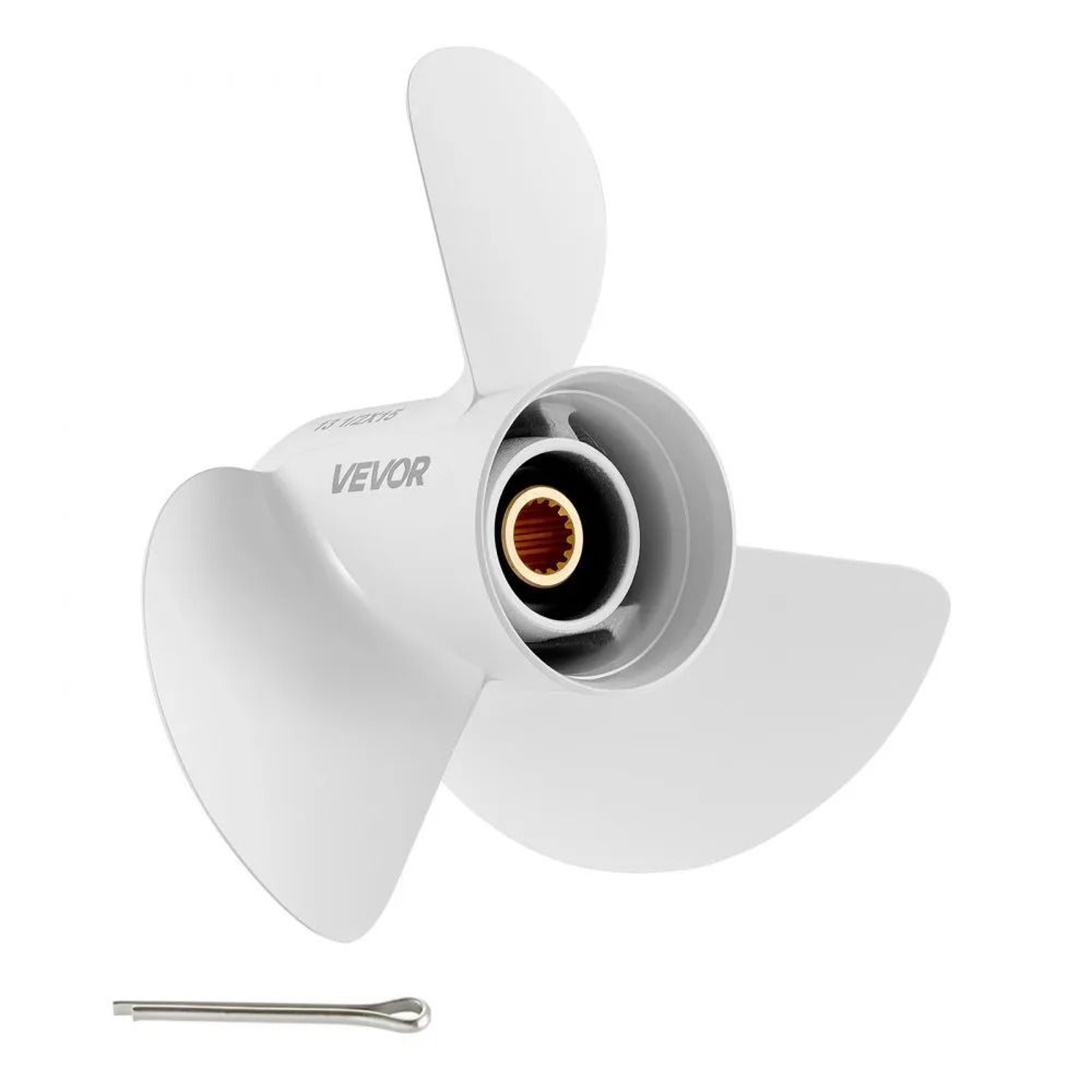 3 Blade Outboard Propeller For Yamaha 60130 HP Aluminum Boat Motor 7