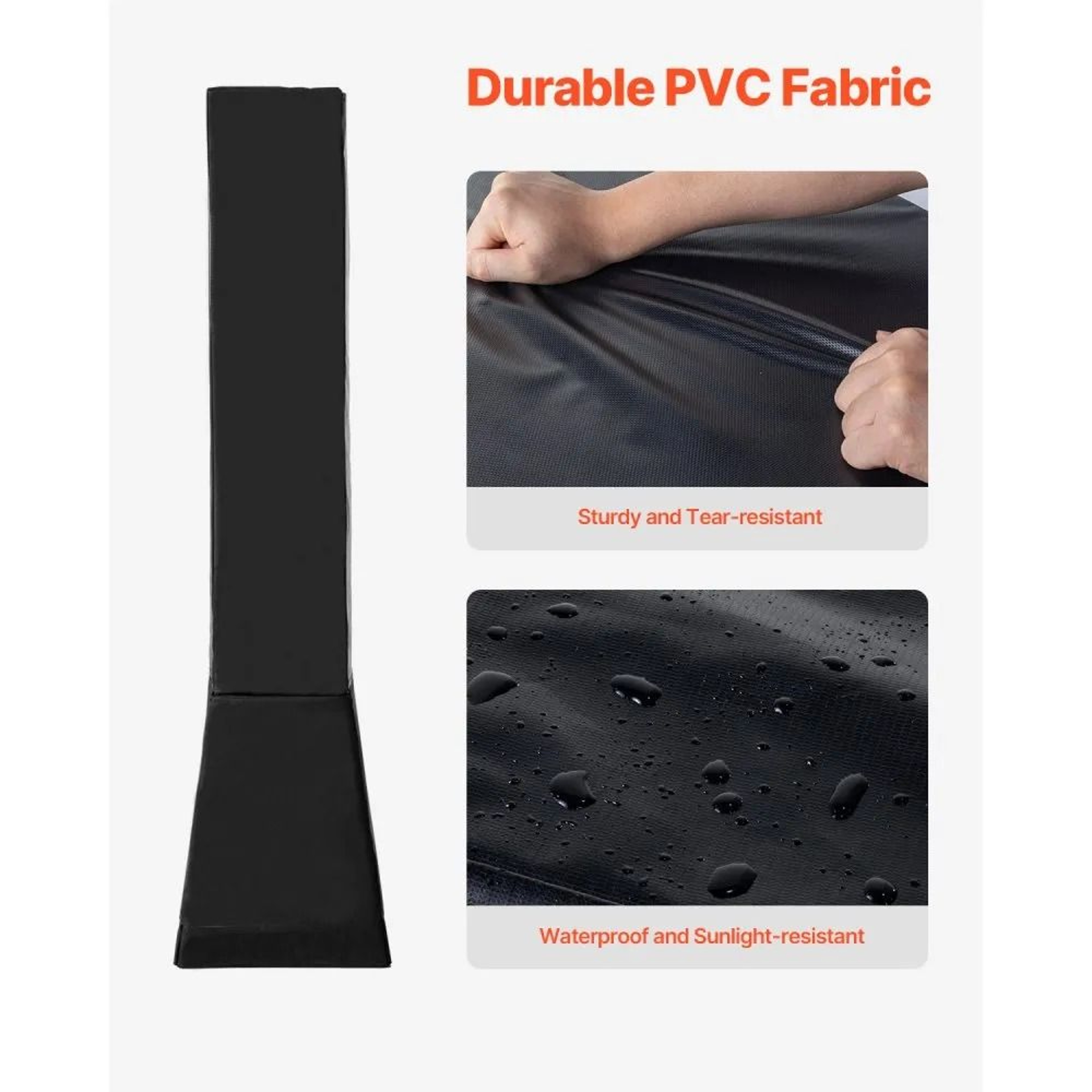 Basketball Pole Pad 64 Inch Heavy Duty Outdoor Safety Padding For Square Poles 5