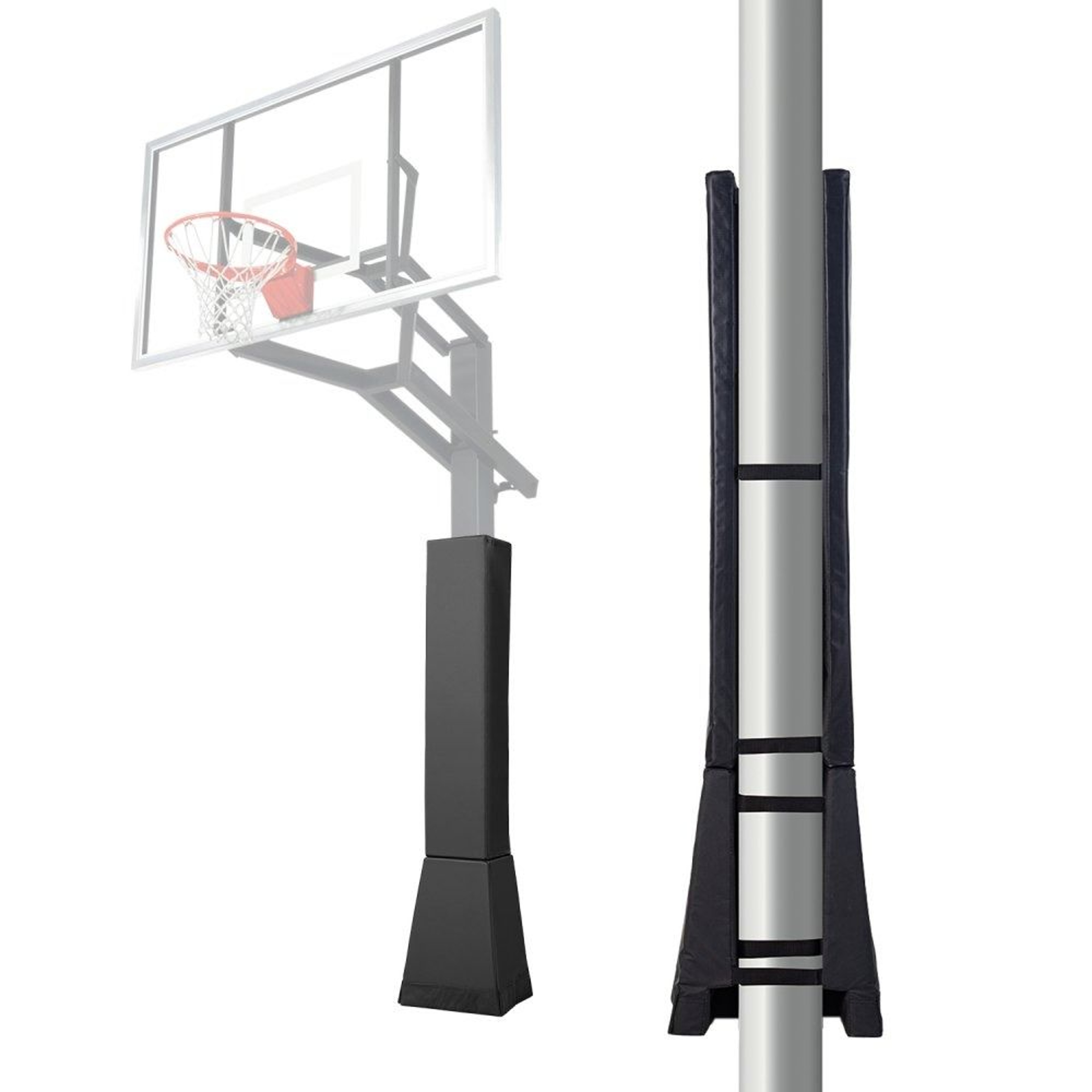 Basketball Pole Pad 64 Inch Heavy Duty Outdoor Safety Padding For Square Poles 0