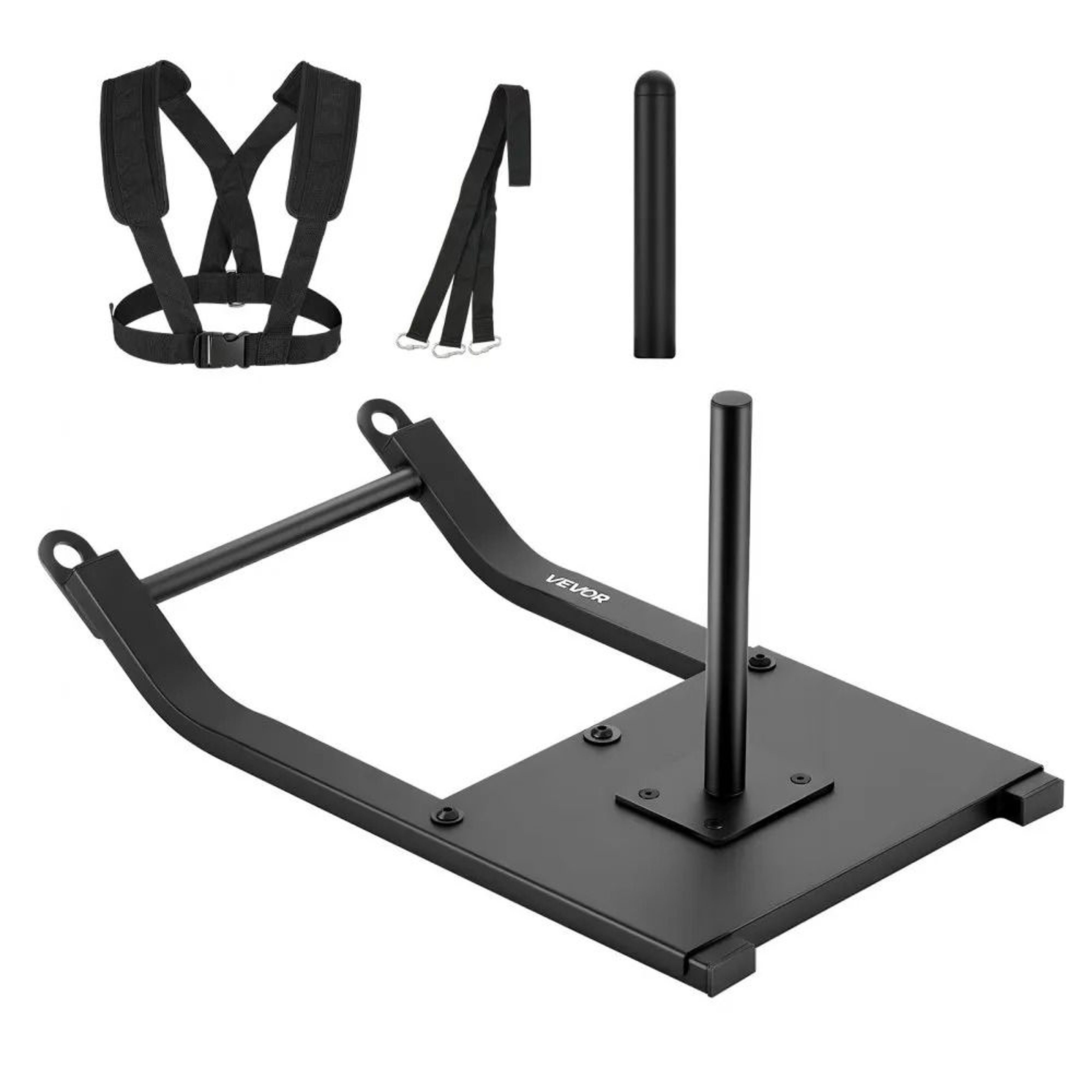 Weight Training Sled Steel Power Sled For Strength Speed And Athletic Workouts 7