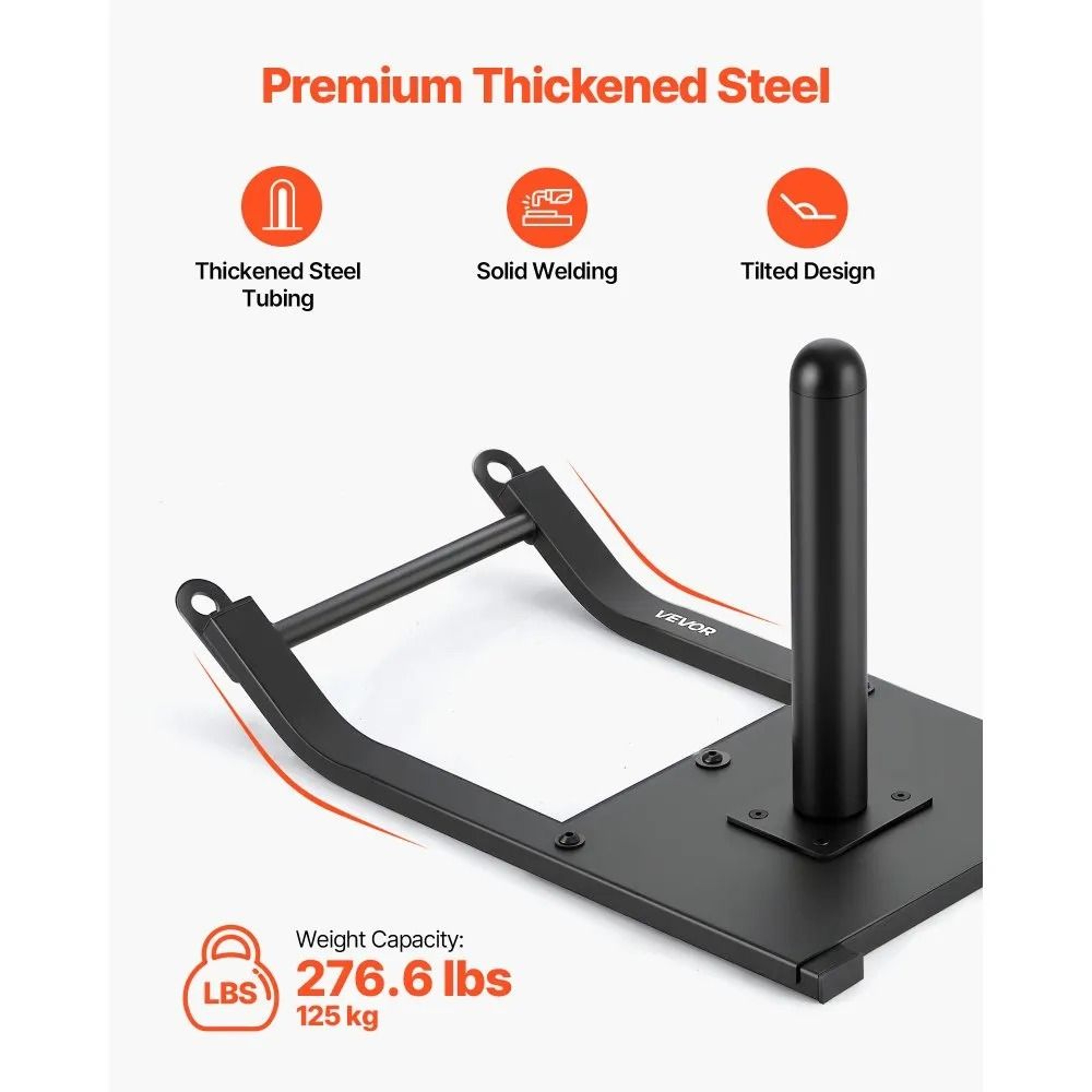 Weight Training Sled Steel Power Sled For Strength Speed And Athletic Workouts 2