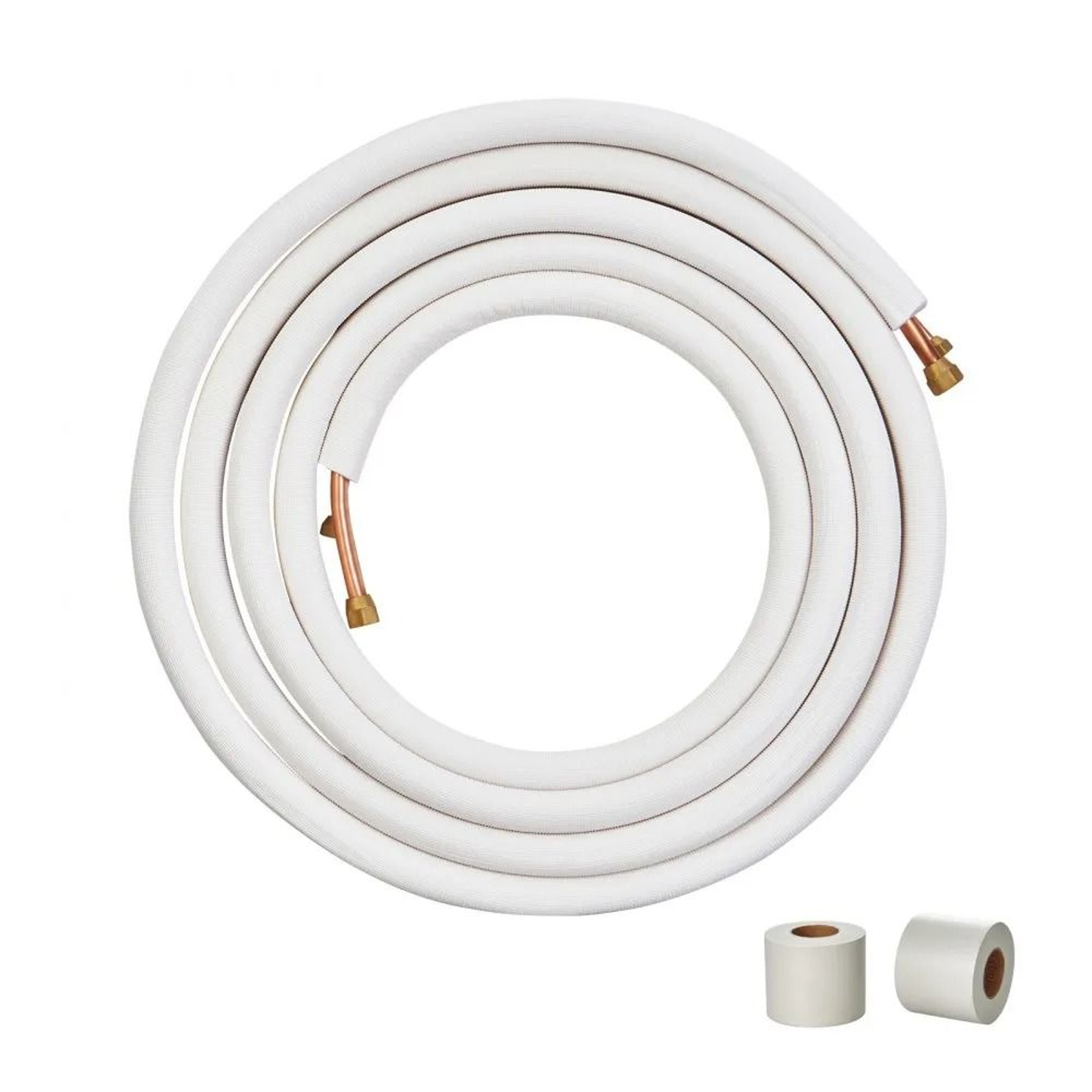 25FT Mini Split Copper Line Set With Triple Insulation 7