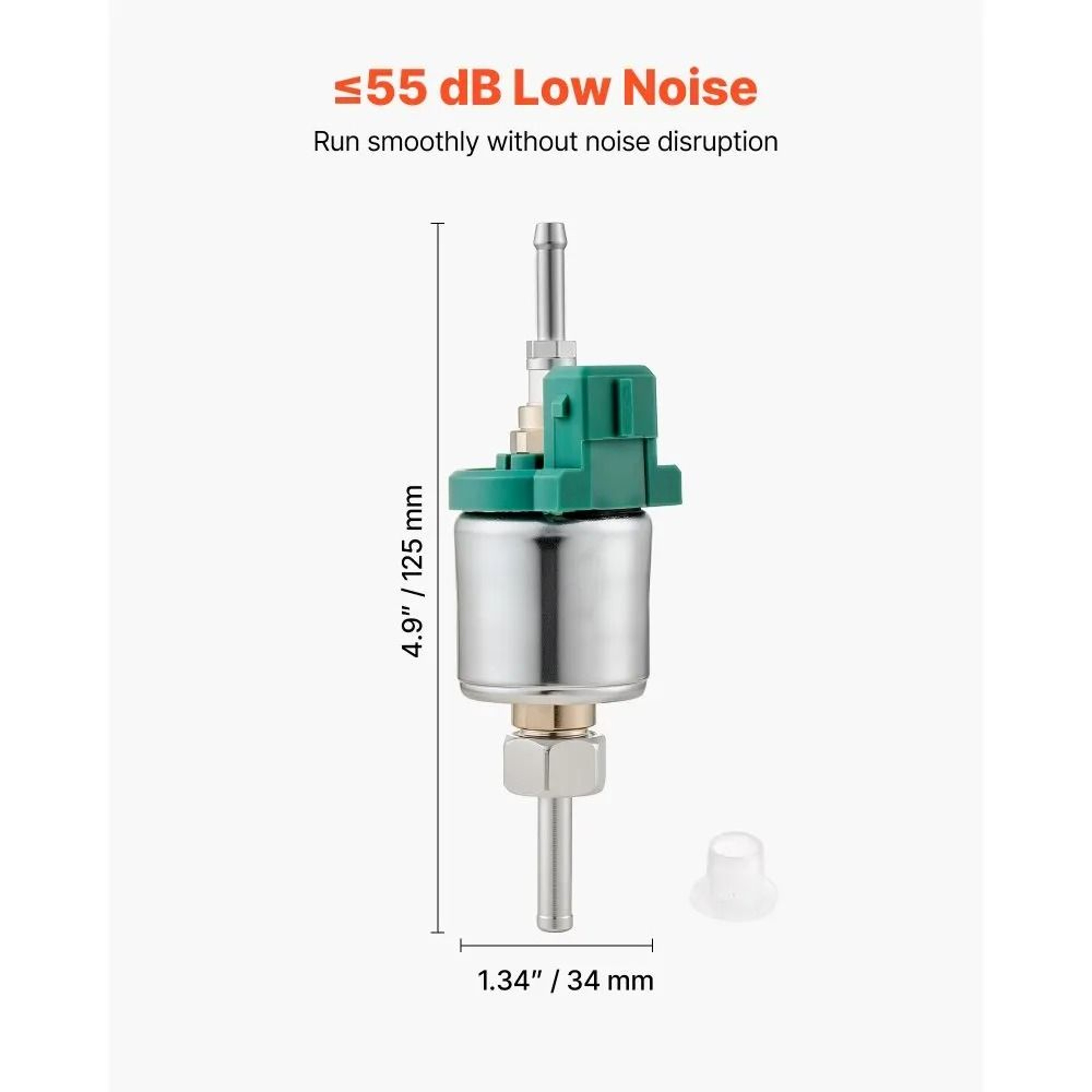 12V Diesel Heater Fuel Pump Quiet Dosing Pump For 2KW 5KW 8KW Heaters 3