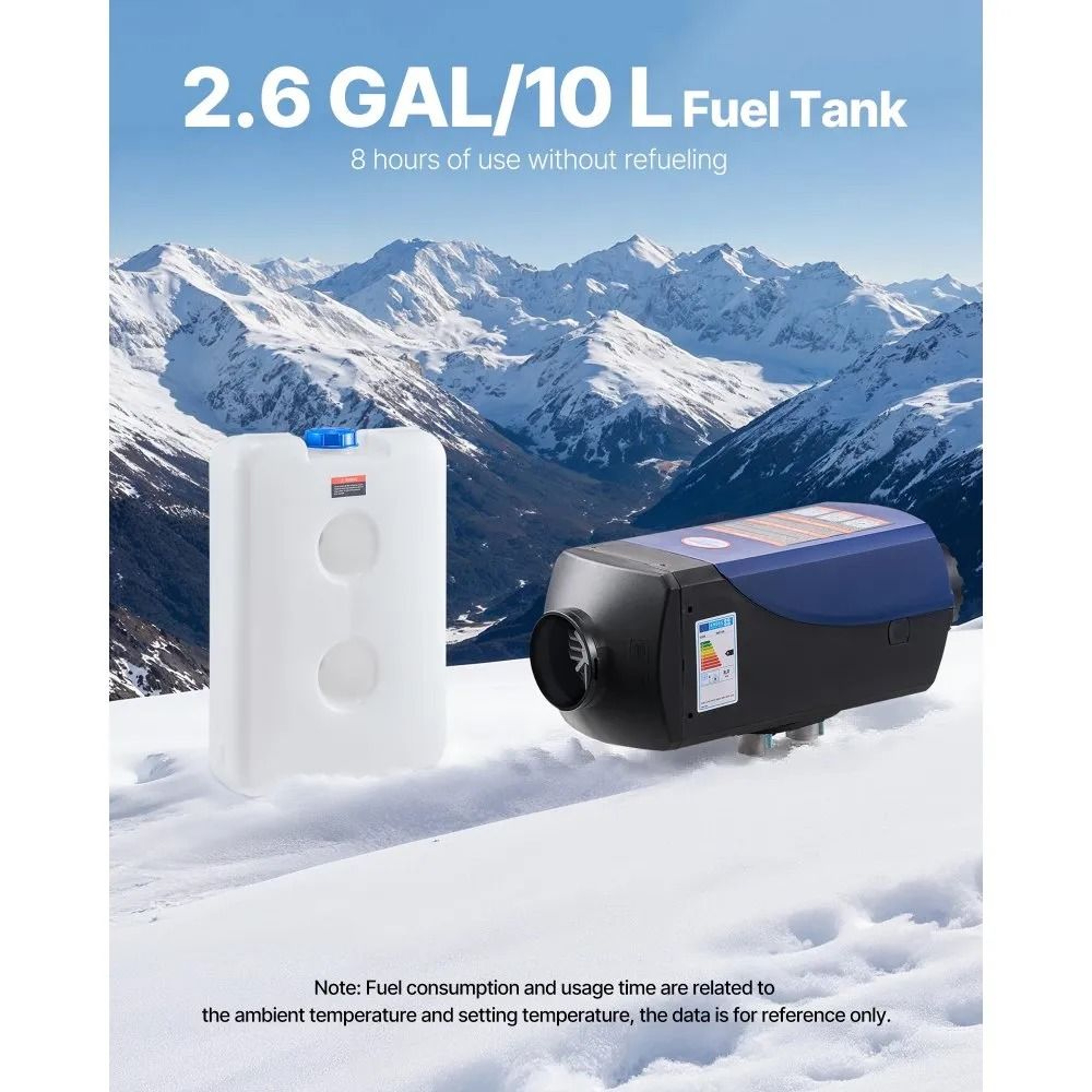 Portable Diesel Heater 8KW 12V24V With Remote  LCD For RVs Trucks And Campers 1