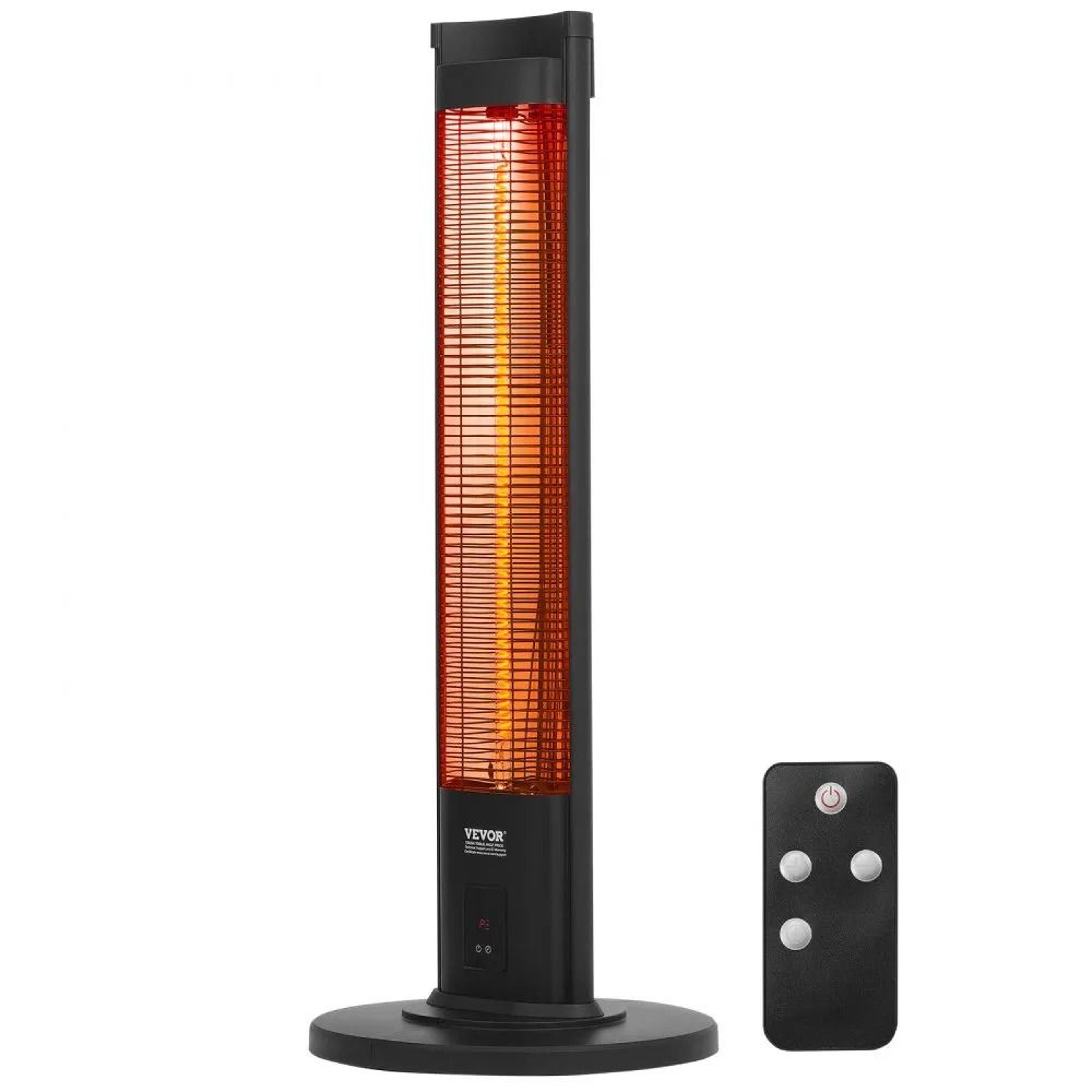 Infrared Heater 1500W Electric Space Heater With Remote Control For Indoor Outdoor Warmth 9