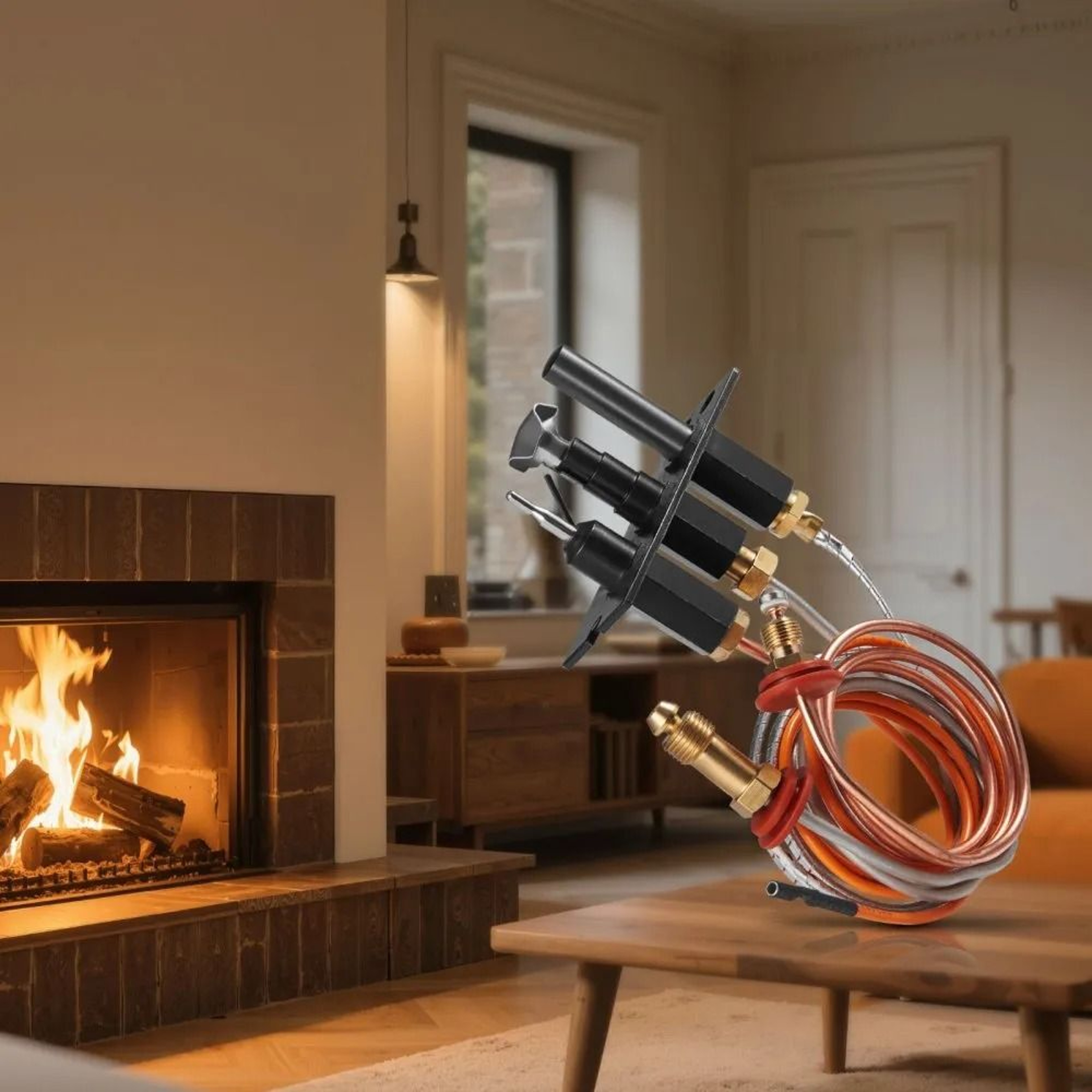 Gas Pilot Assembly Replacement Kit For Fireplace Natural Gas Ignition 6