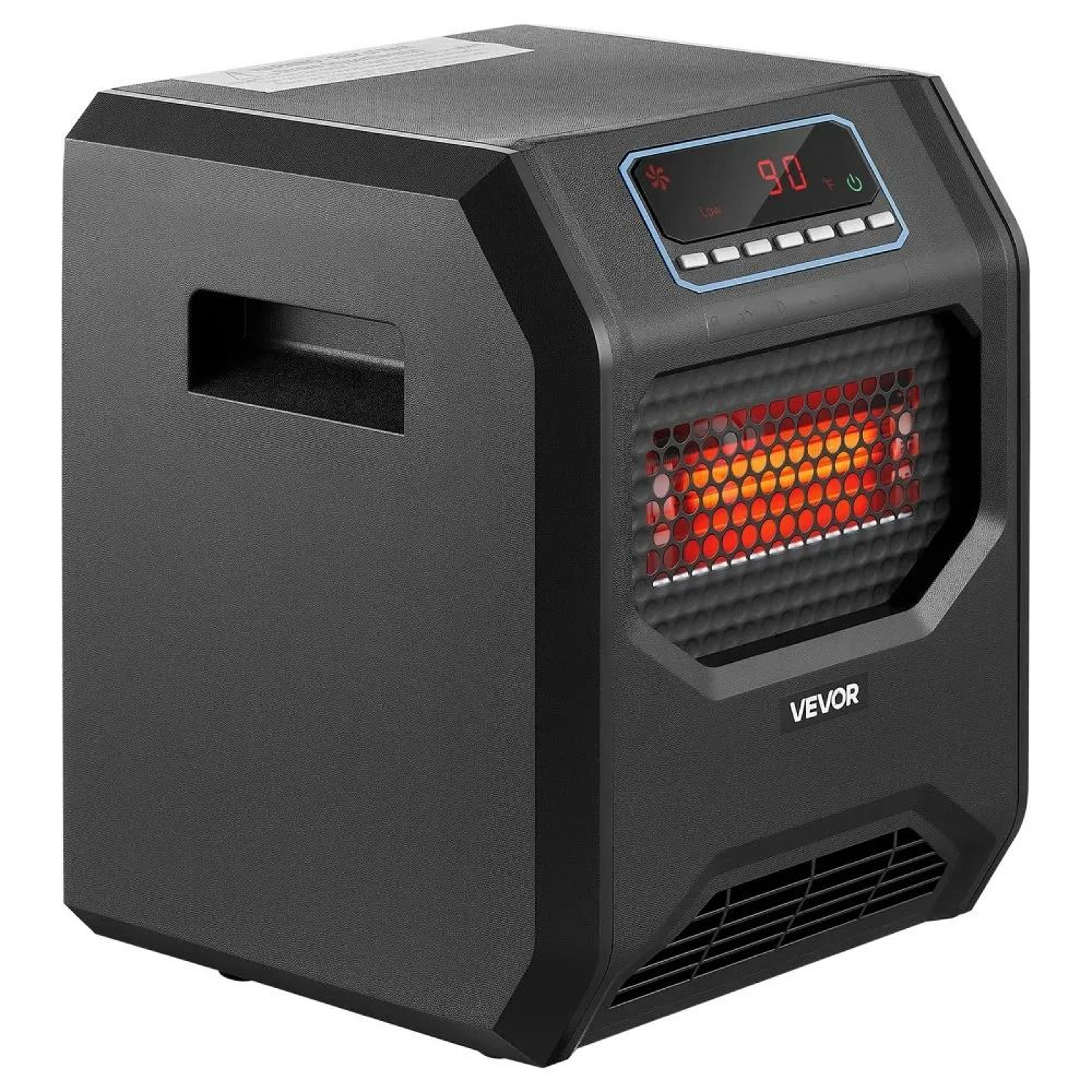 1500W Infrared Heater Portable Electric Space Heater With Remote Control 8