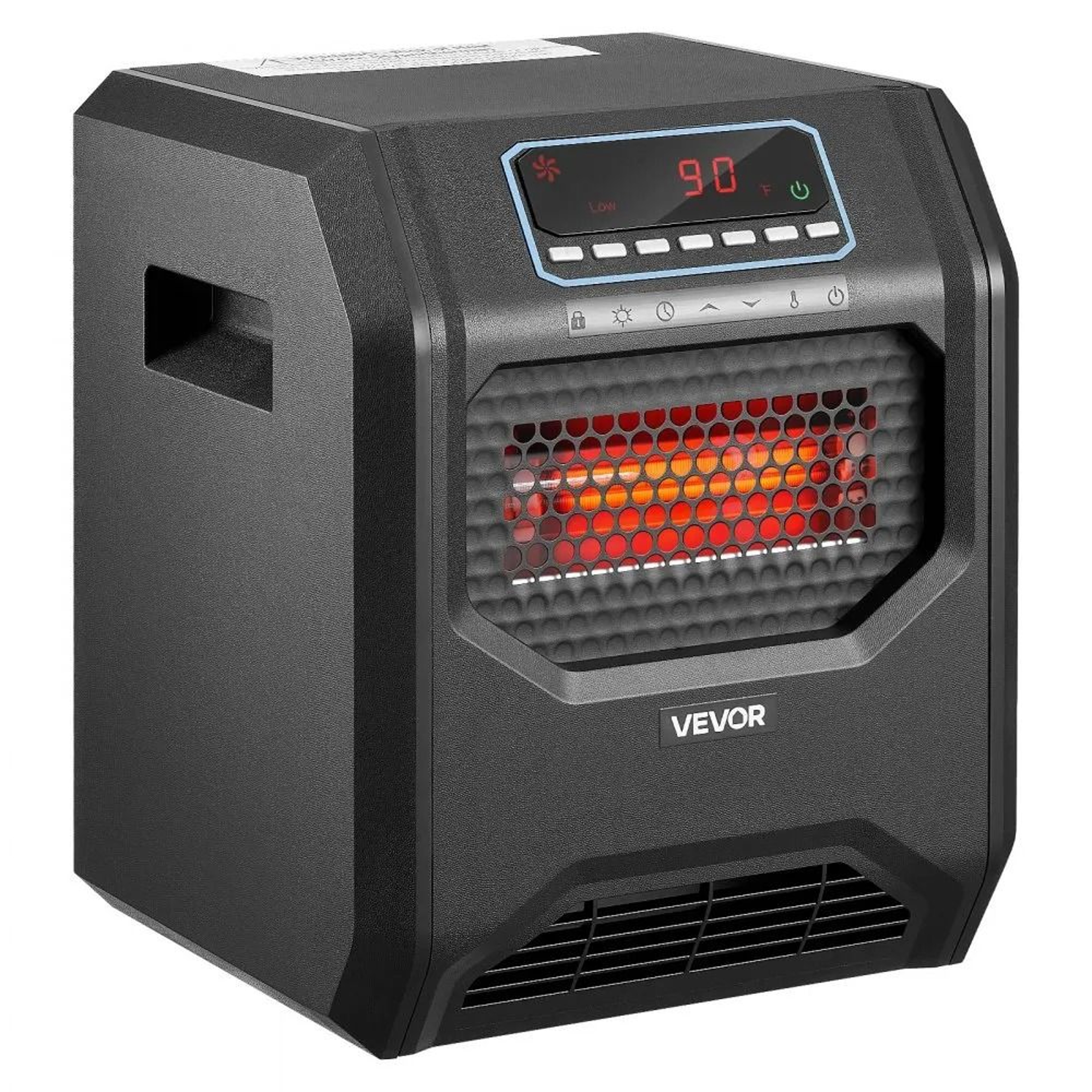 1500W Infrared Heater Portable Electric Space Heater With Remote Control 10