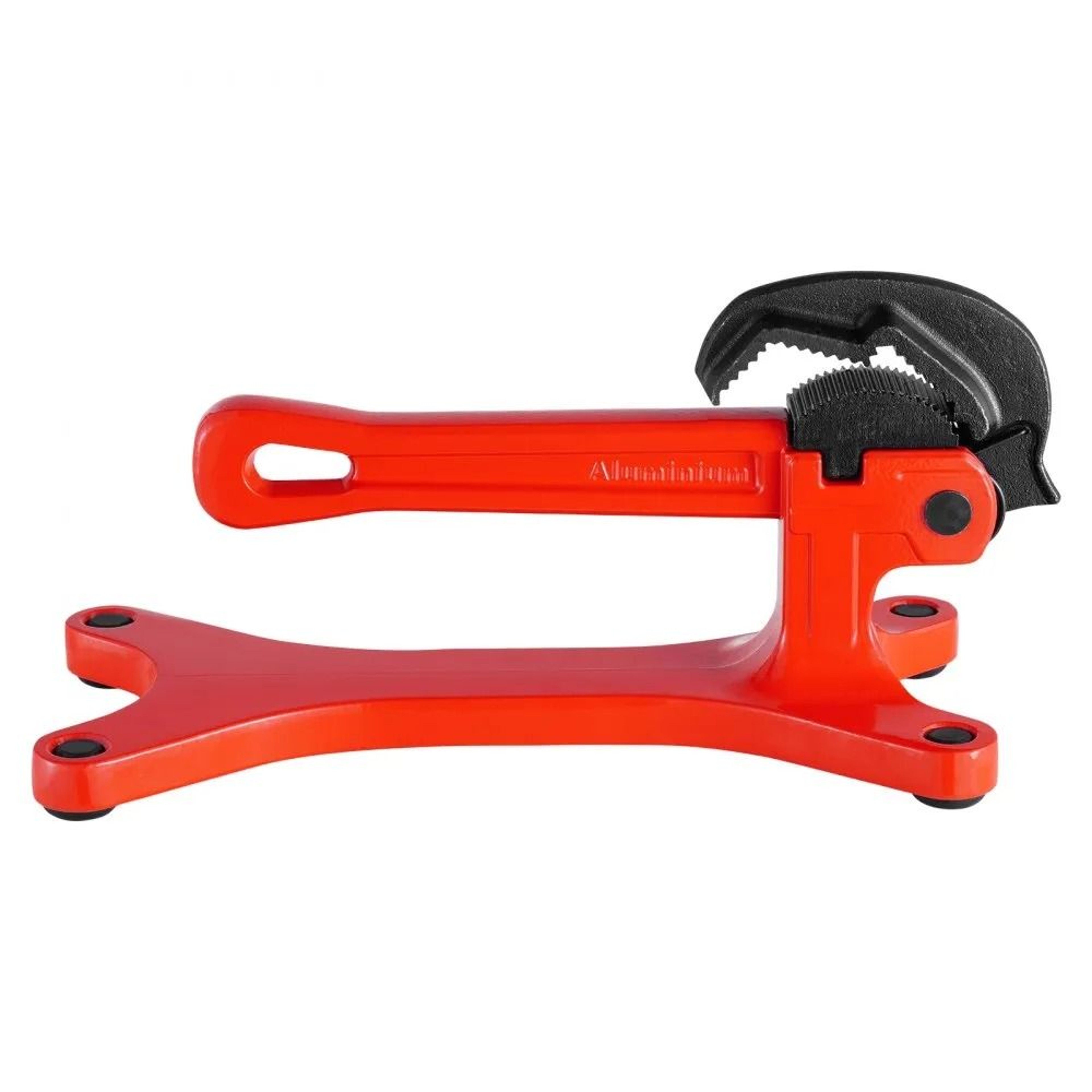 Portable Aluminum Pipe Vise Lightweight Plumbing Clamp Tool For Onsite Repairs 8