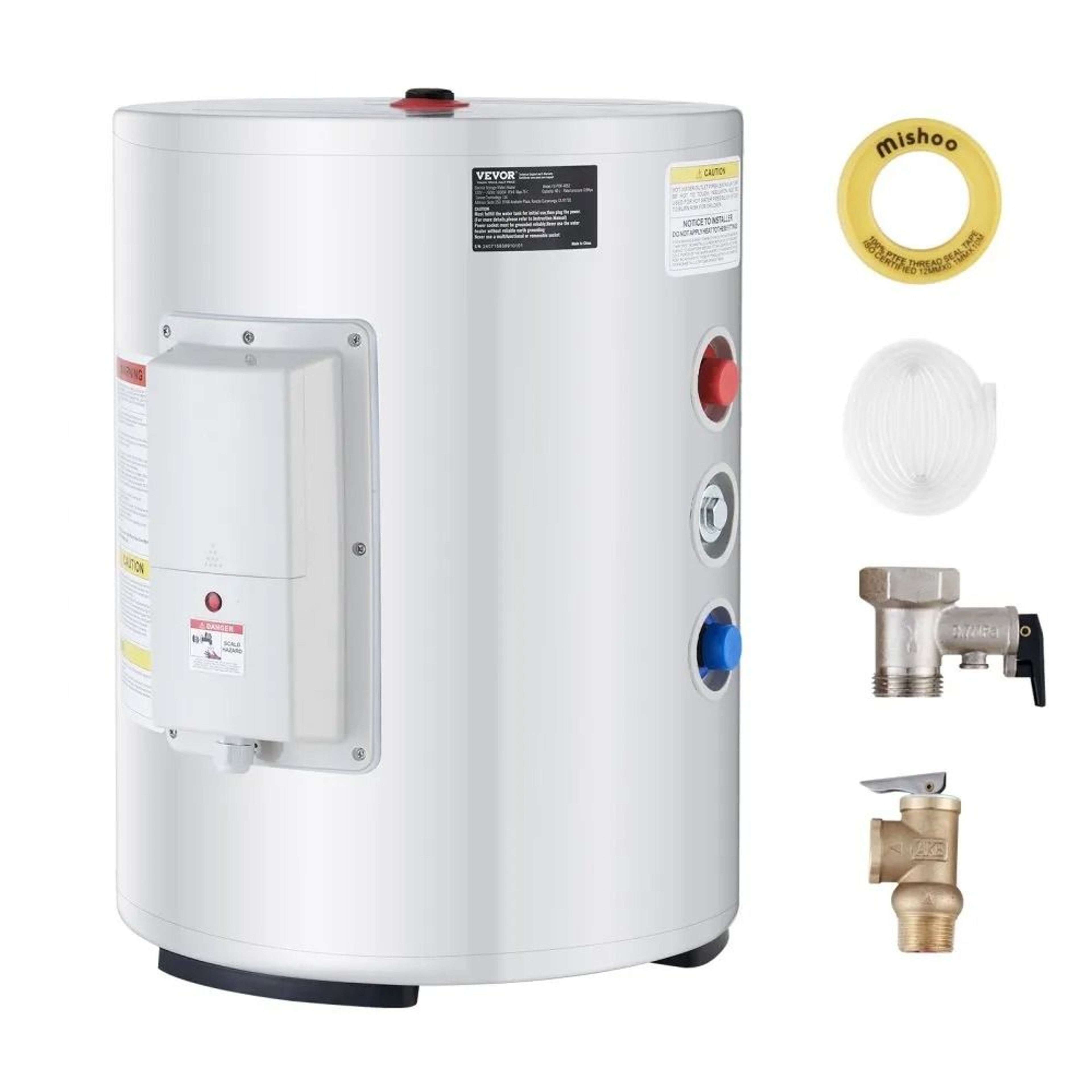 10 Gallon Electric Water Heater With LED Display For Instant Hot Water 0