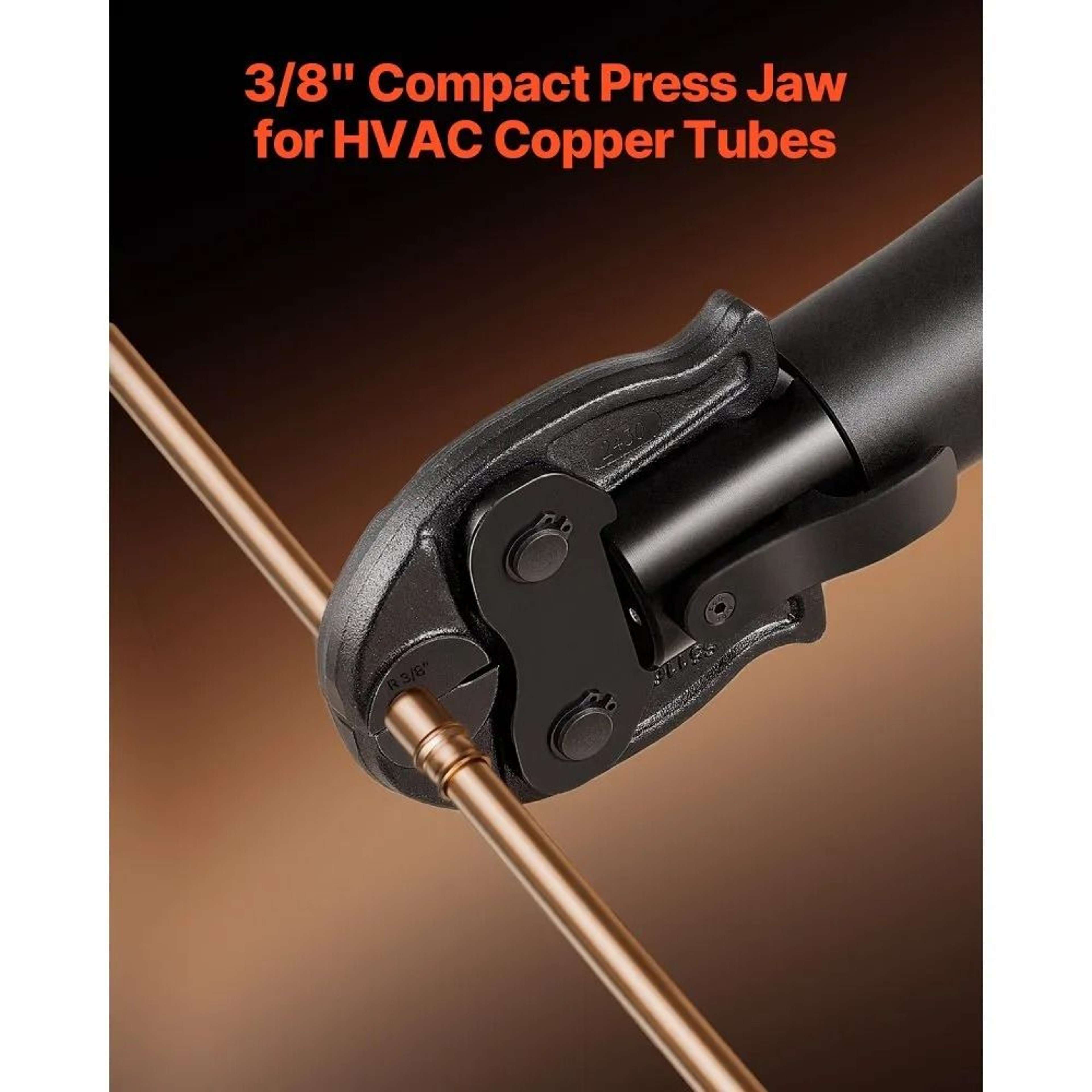 38 Press Jaw For Compact Press Tools Hardened Steel HVAC Copper Pipe Fittings 3