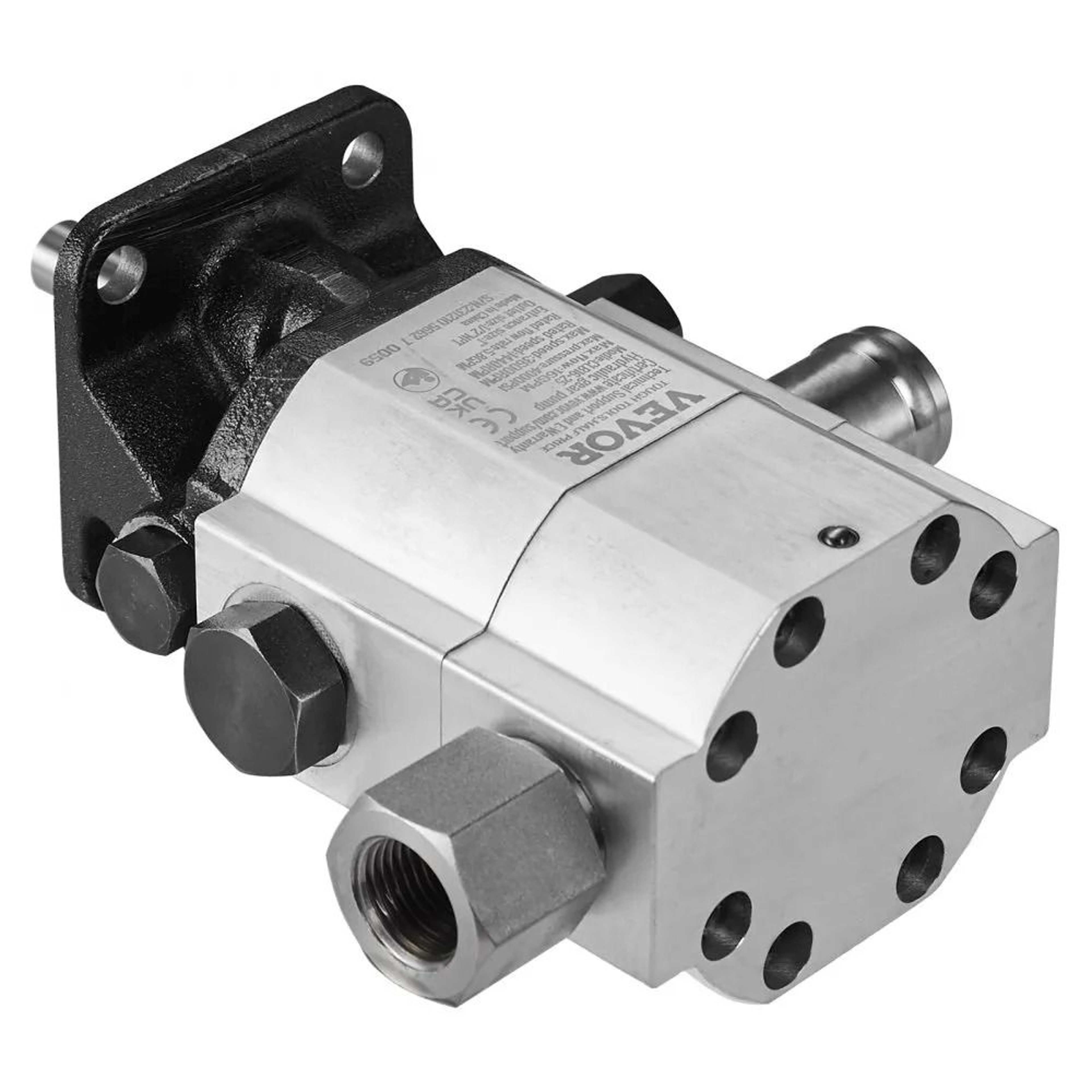16 GPM Hydraulic Log Splitter Pump 2 Stage 4000 PSI Gear Pump For Wood Splitters 10
