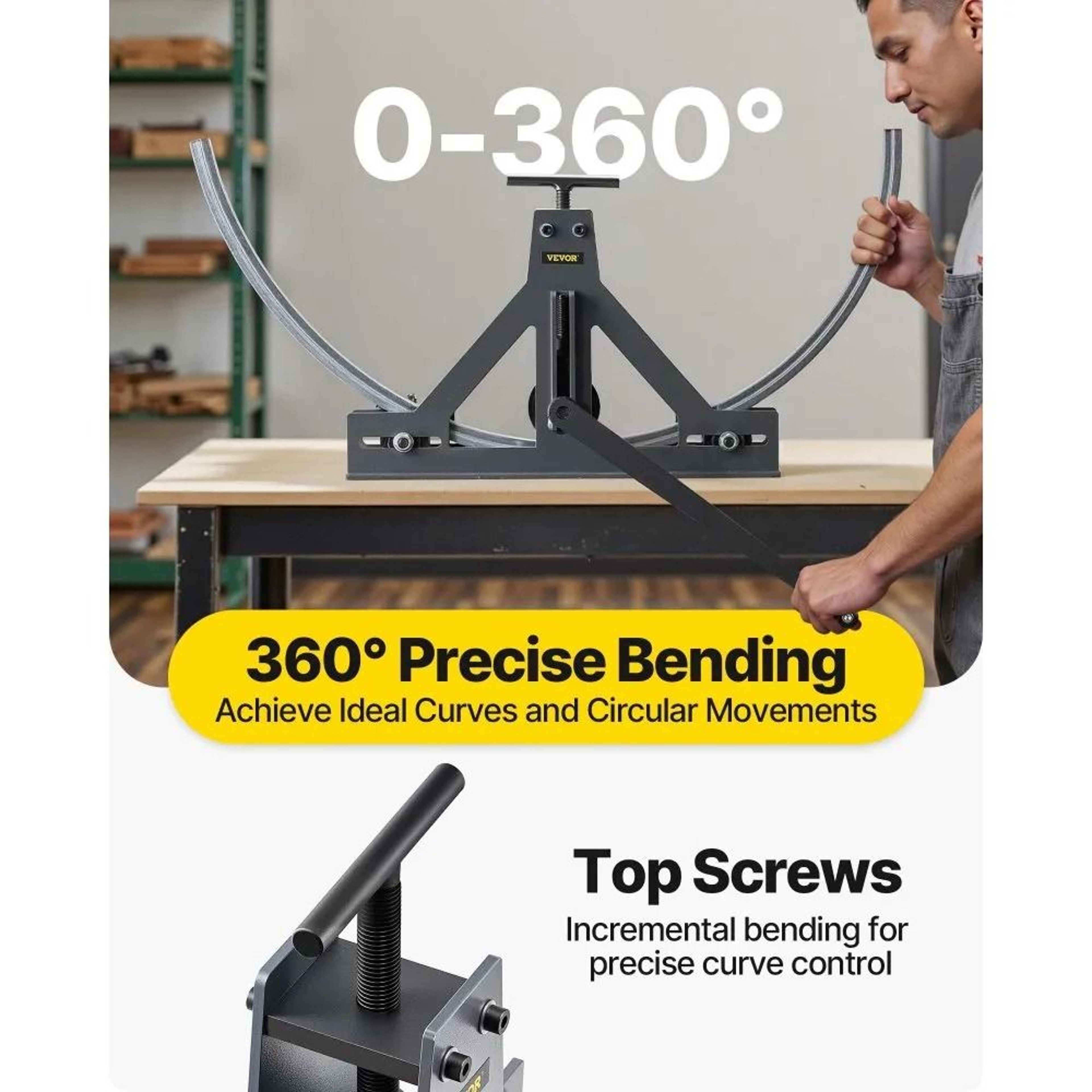 112 Inch Manual Tube Rolling Bender Square Rectangular Tube Bender For Steel Copper Aluminum 2