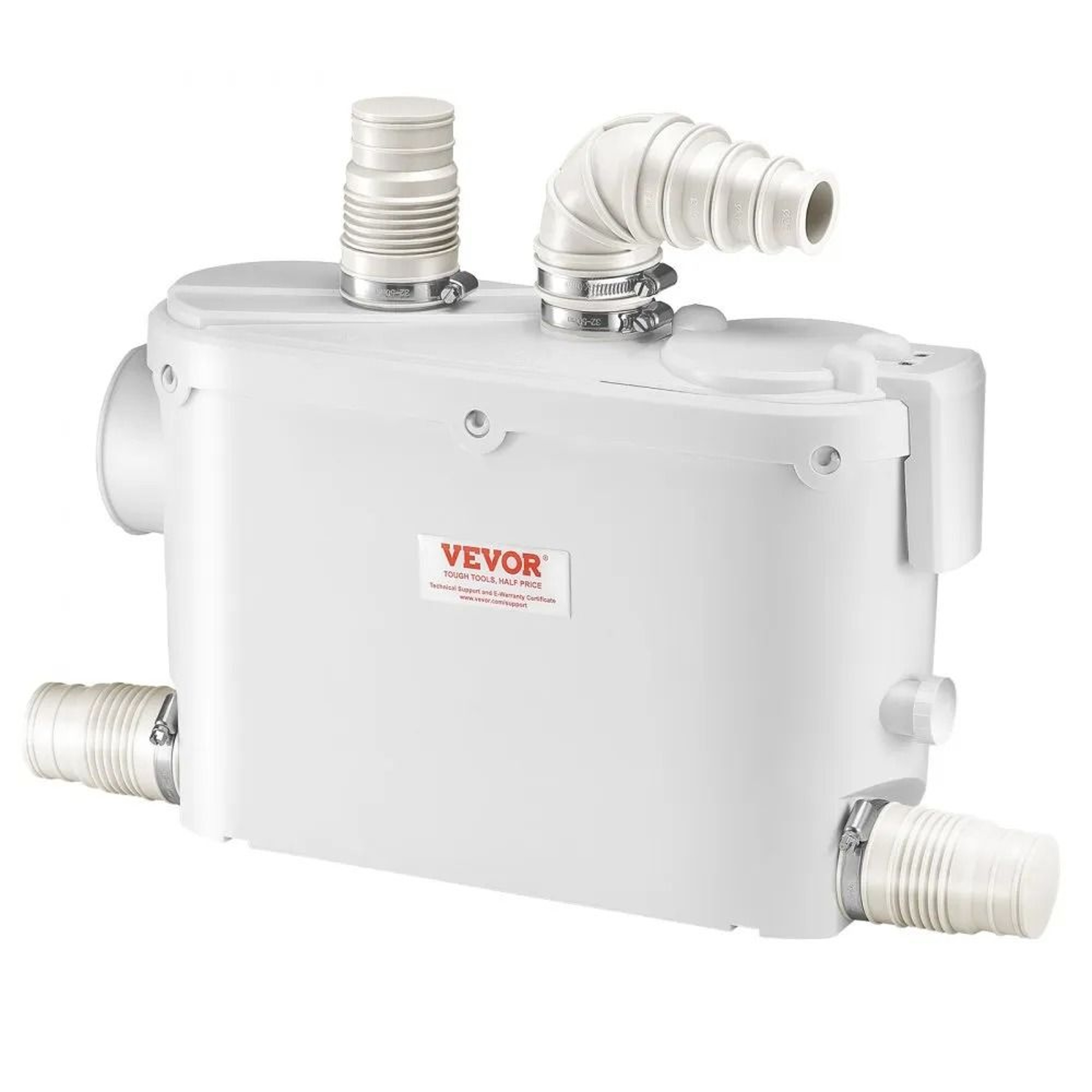 500W Macerator Pump 29 GPM Wastewater Disposal Pump With 26 Ft Lift For Toilet Sink Shower 9