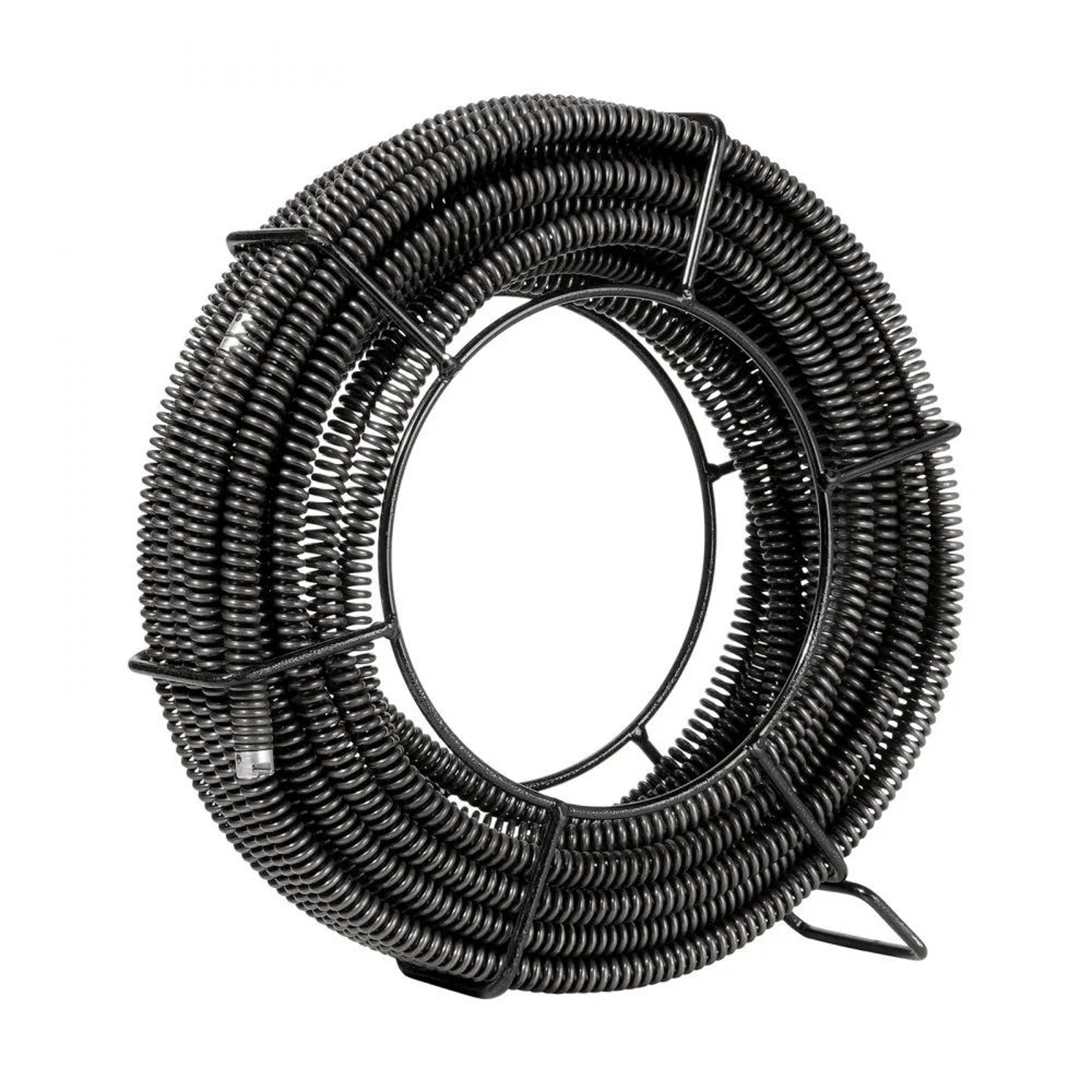 66FT Drain Cleaning Cable 58 Inch Sectional Sewer Auger With 7 Cutters For Pipe Cleaning 8