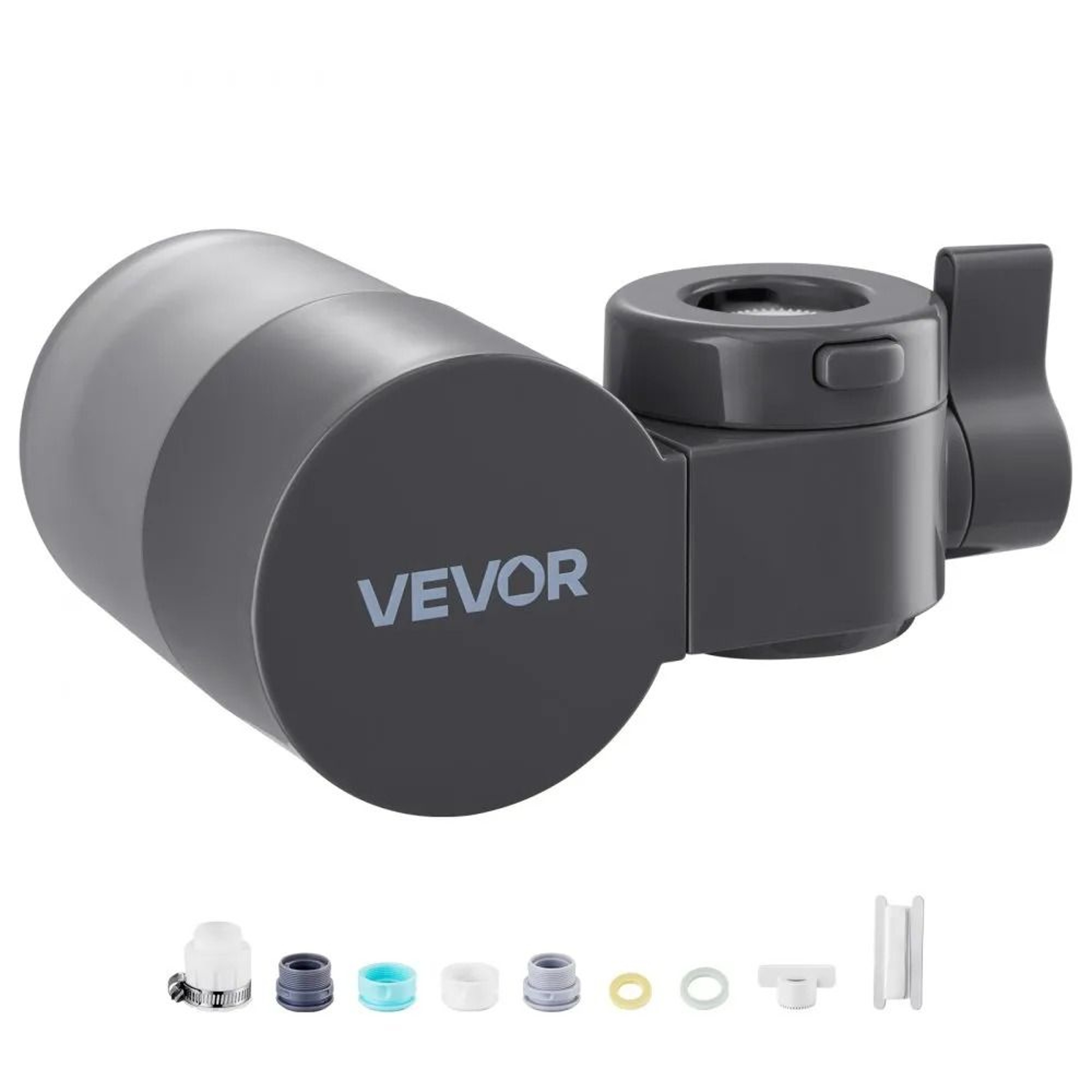 Faucet Mount Water Filter For Clean Kitchen Tap Water With Carbon Fiber Purification 0