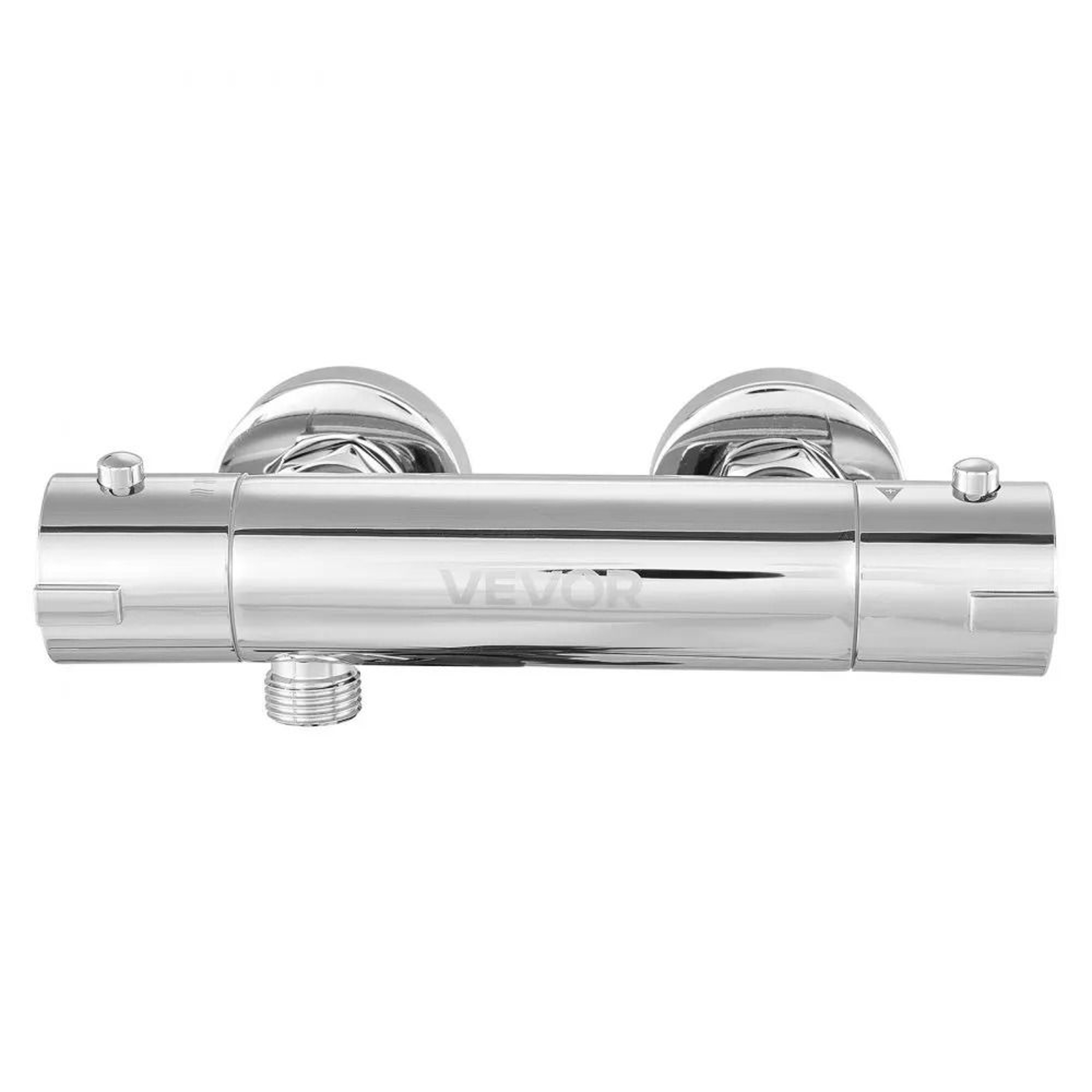 Thermostatic Shower Faucet Valve With Secure Lock And Leak Proof Chrome Finish 7