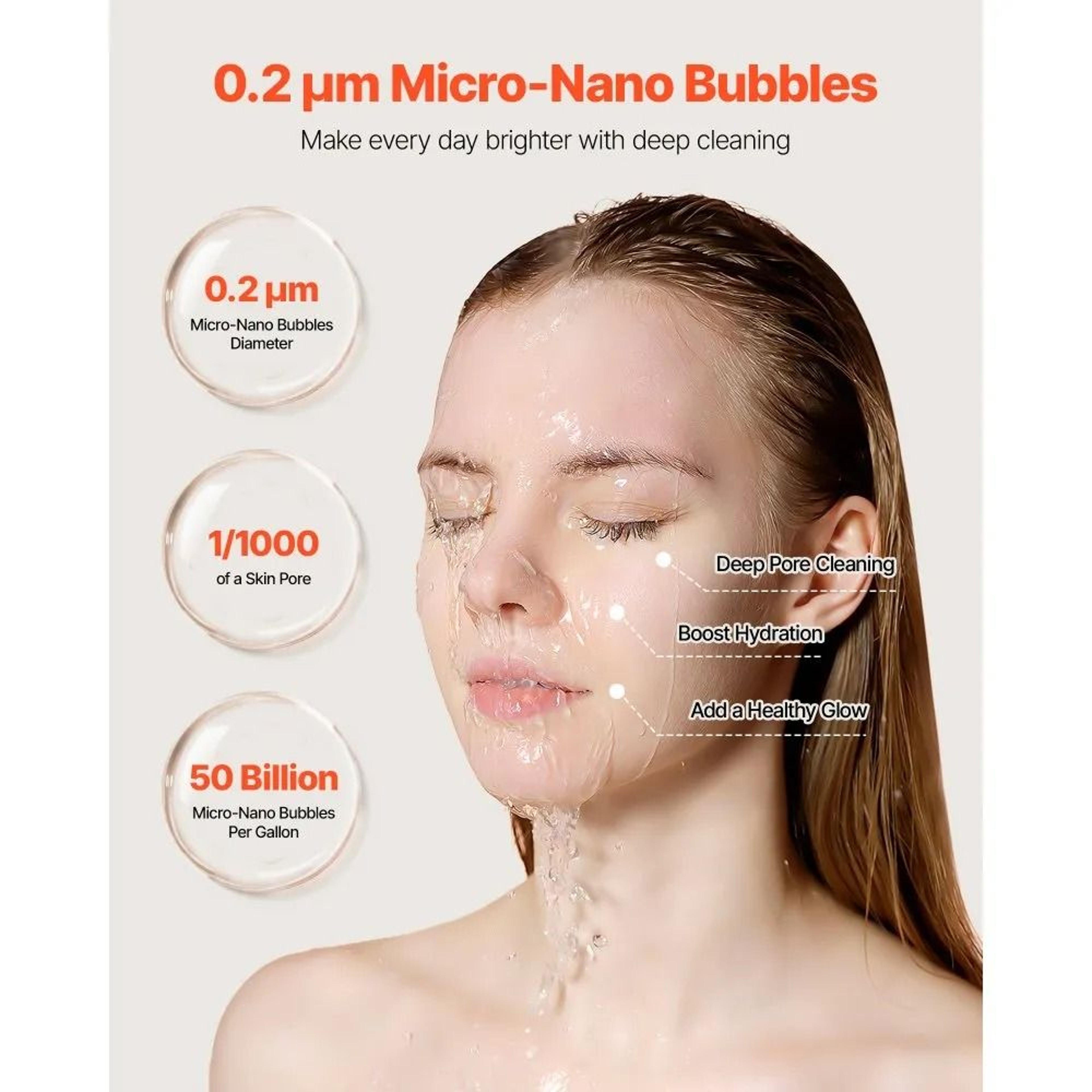 Skincare Water Filter Faucet Purifier With Micro Nano Bubble For Soft Skin 3