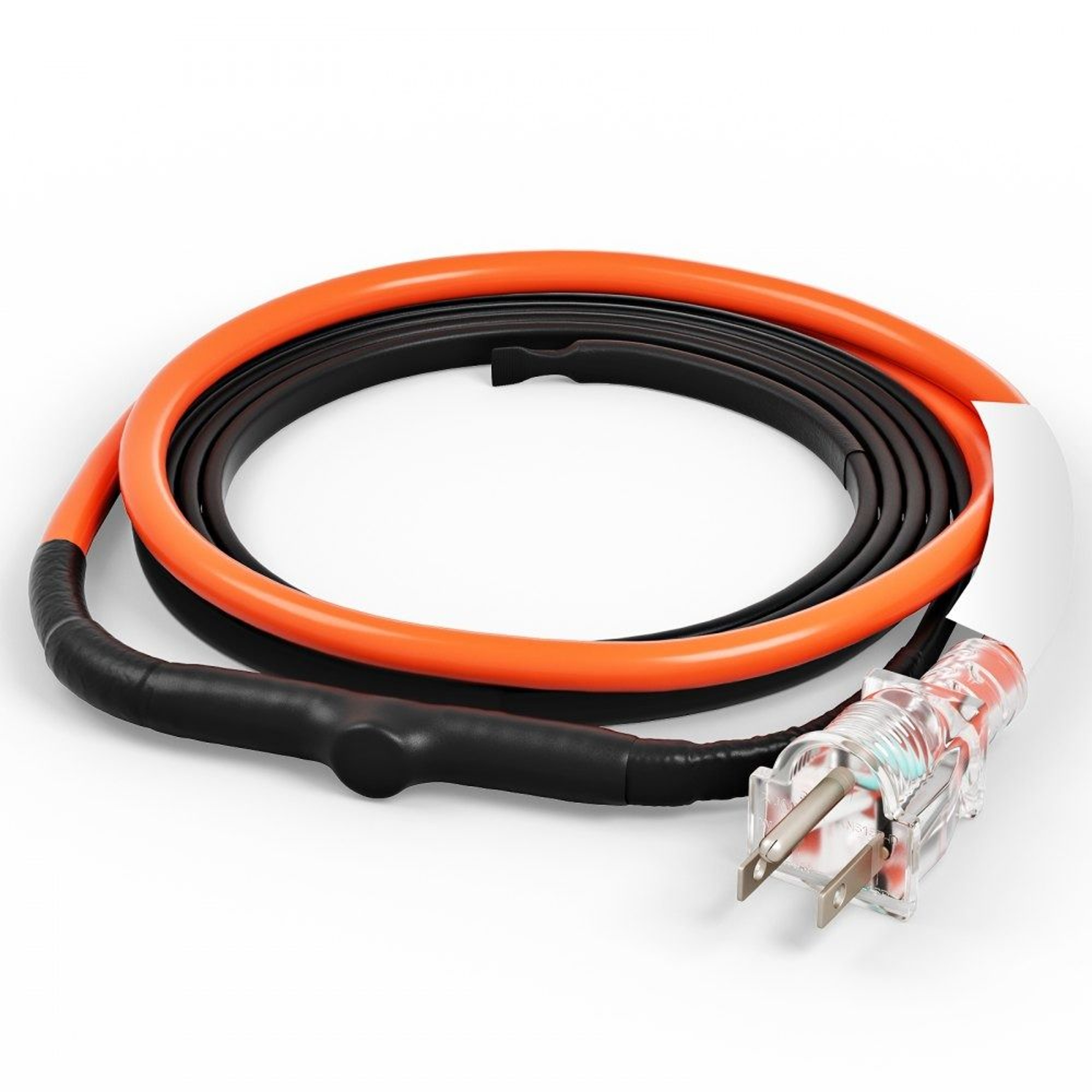 Self Regulating Pipe Heating Cable 3FT With Thermostat Freeze Protection 0