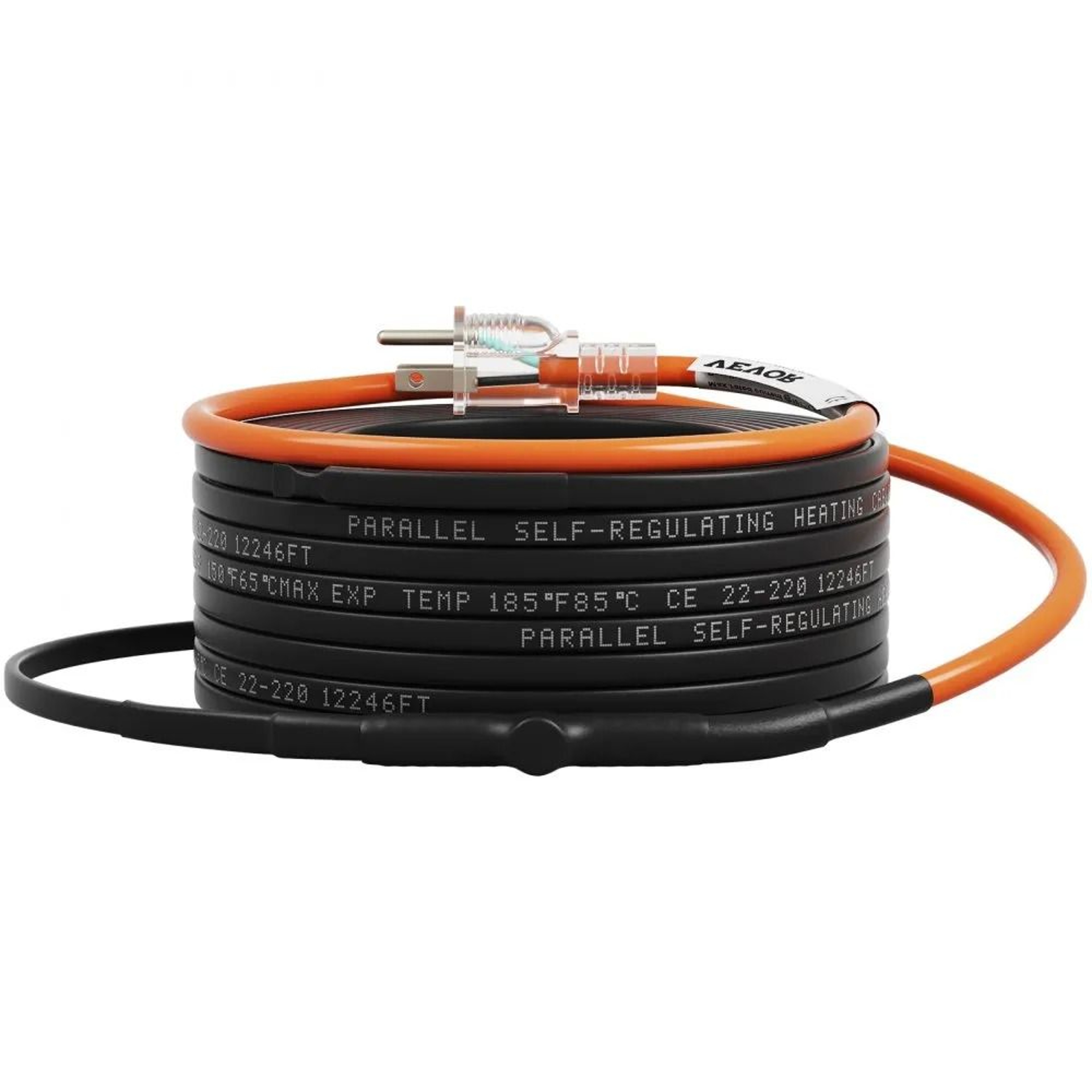 100ft Self Regulating Pipe Heating Cable 5Wft Freeze Protection Heat Tape 7