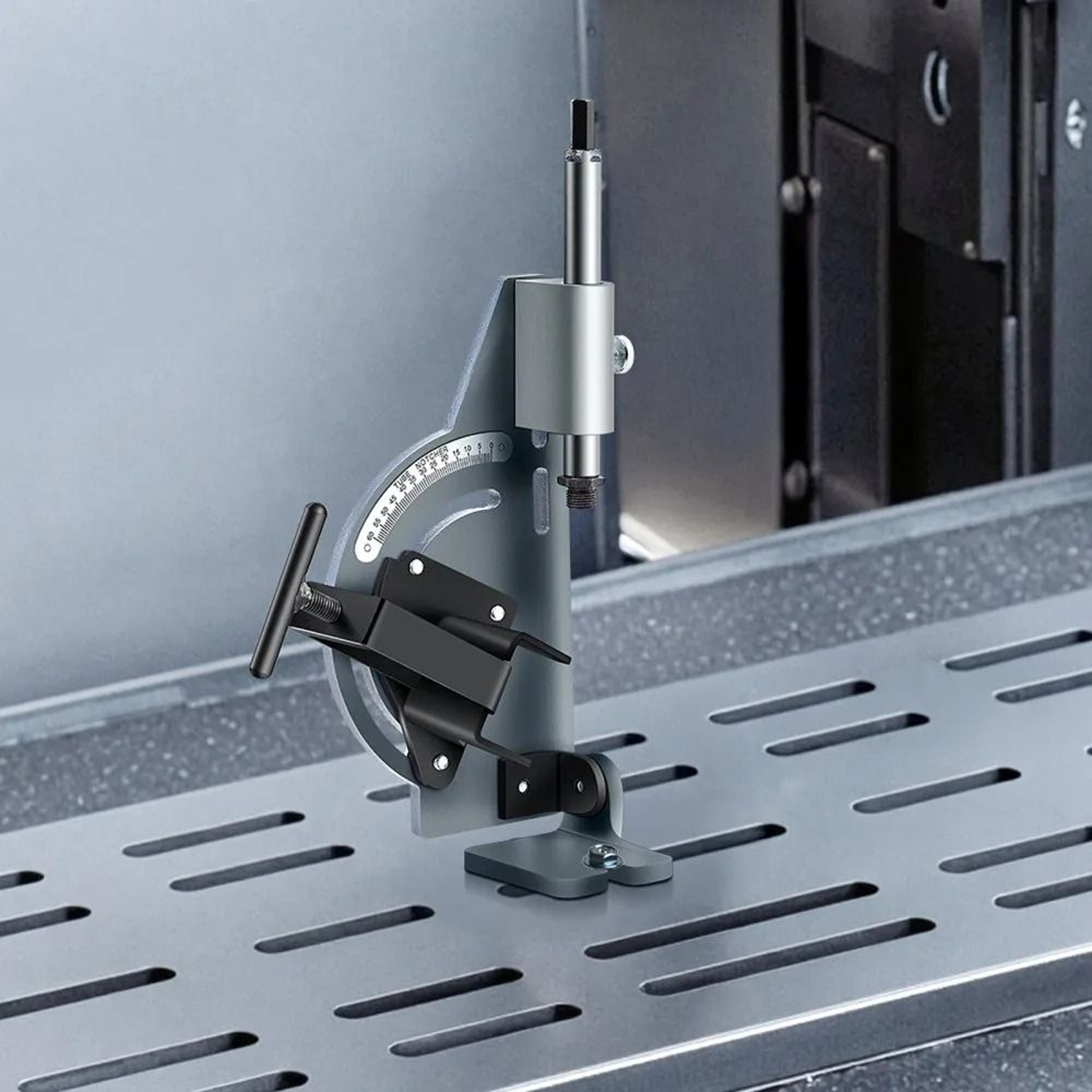 Adjustable Pipe Notcher Tool For 12 To 2 Inch Tubes Metalworking 5