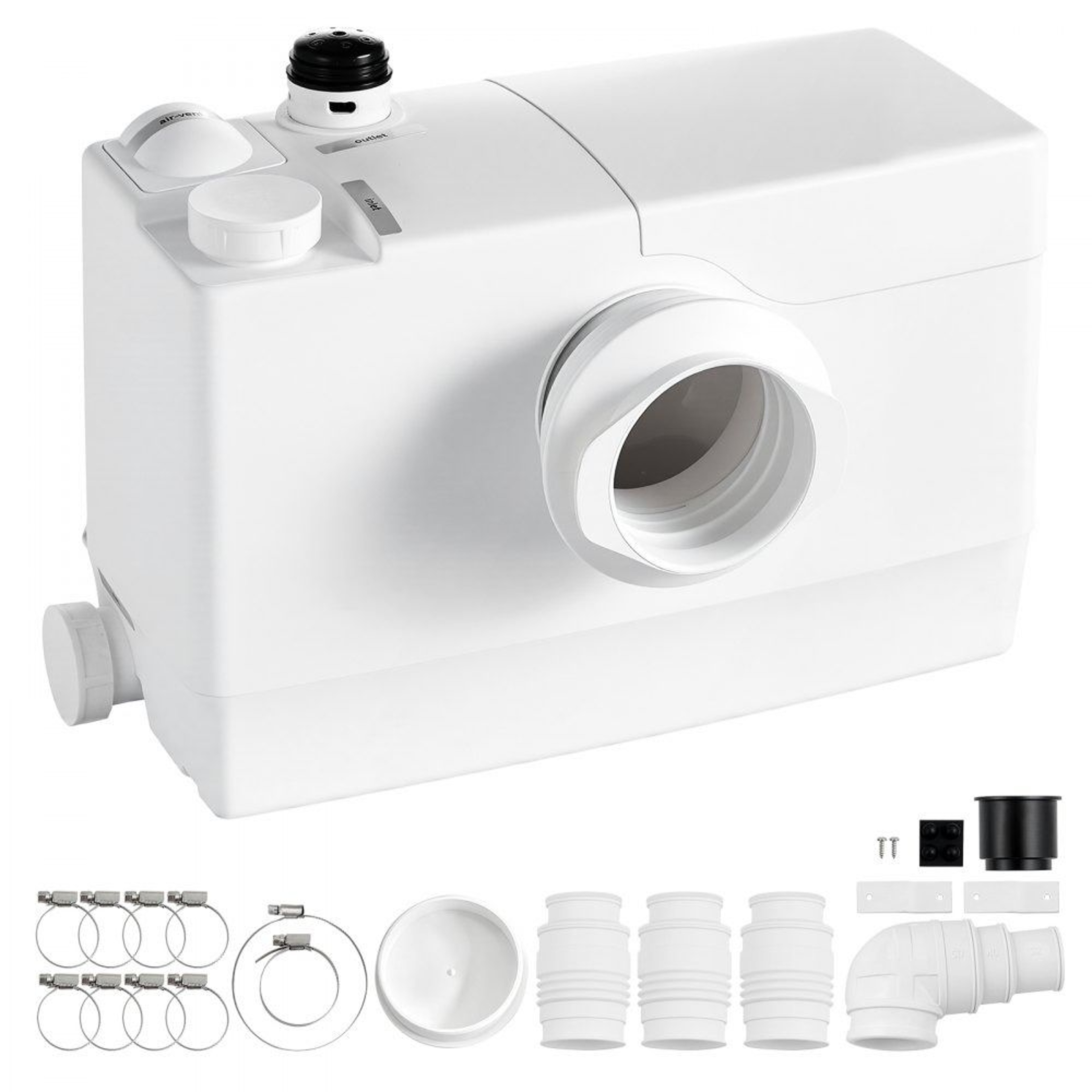 800W Macerator Pump 12000Lh Upflush Sewage Pump For Basement Toilets 0