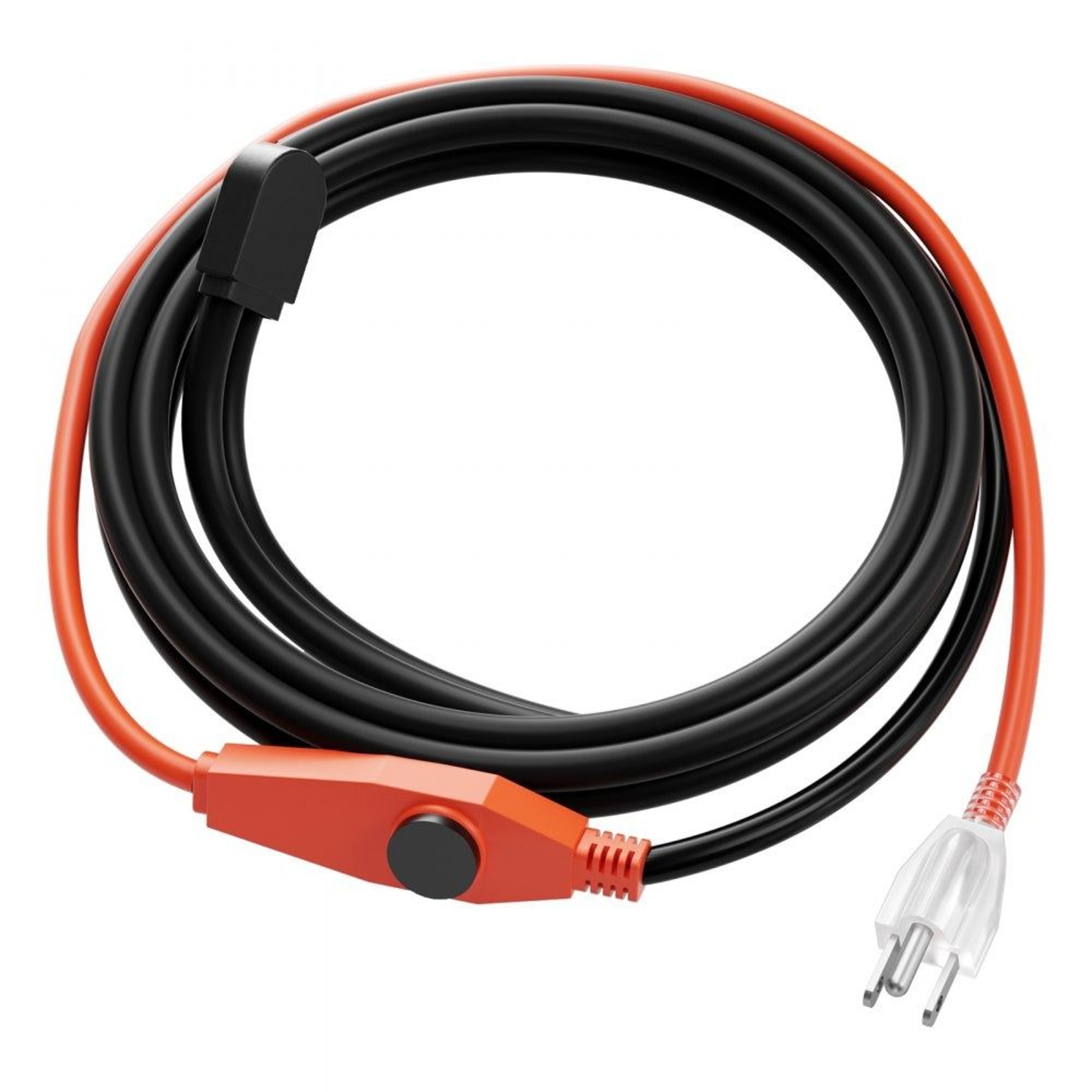 3FT Pipe Heating Cable With Thermostat 7WFT Heat Tape For Freeze Protection 0