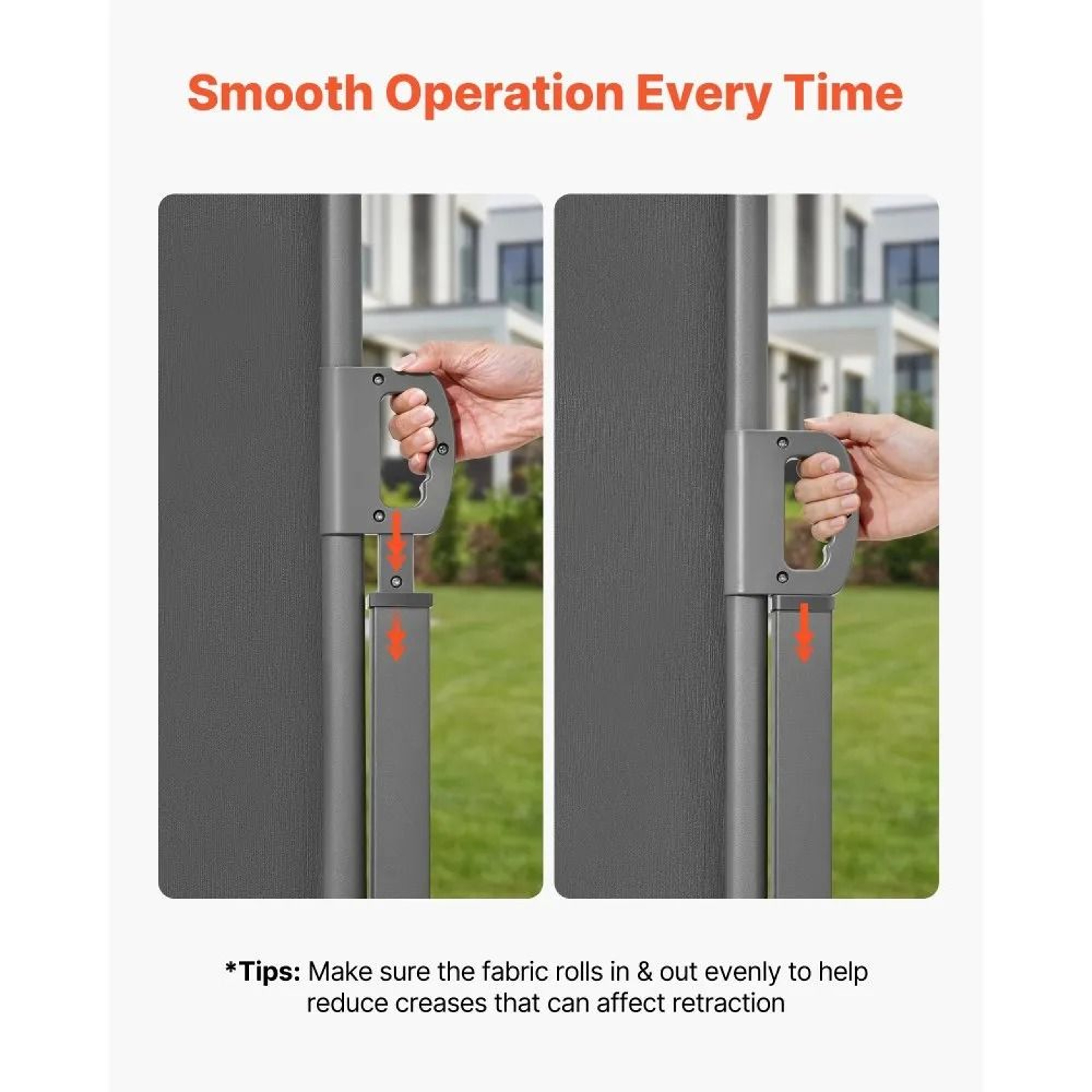 Retractable Side Awning 73 X 165 Outdoor Privacy Screen For Patio 2