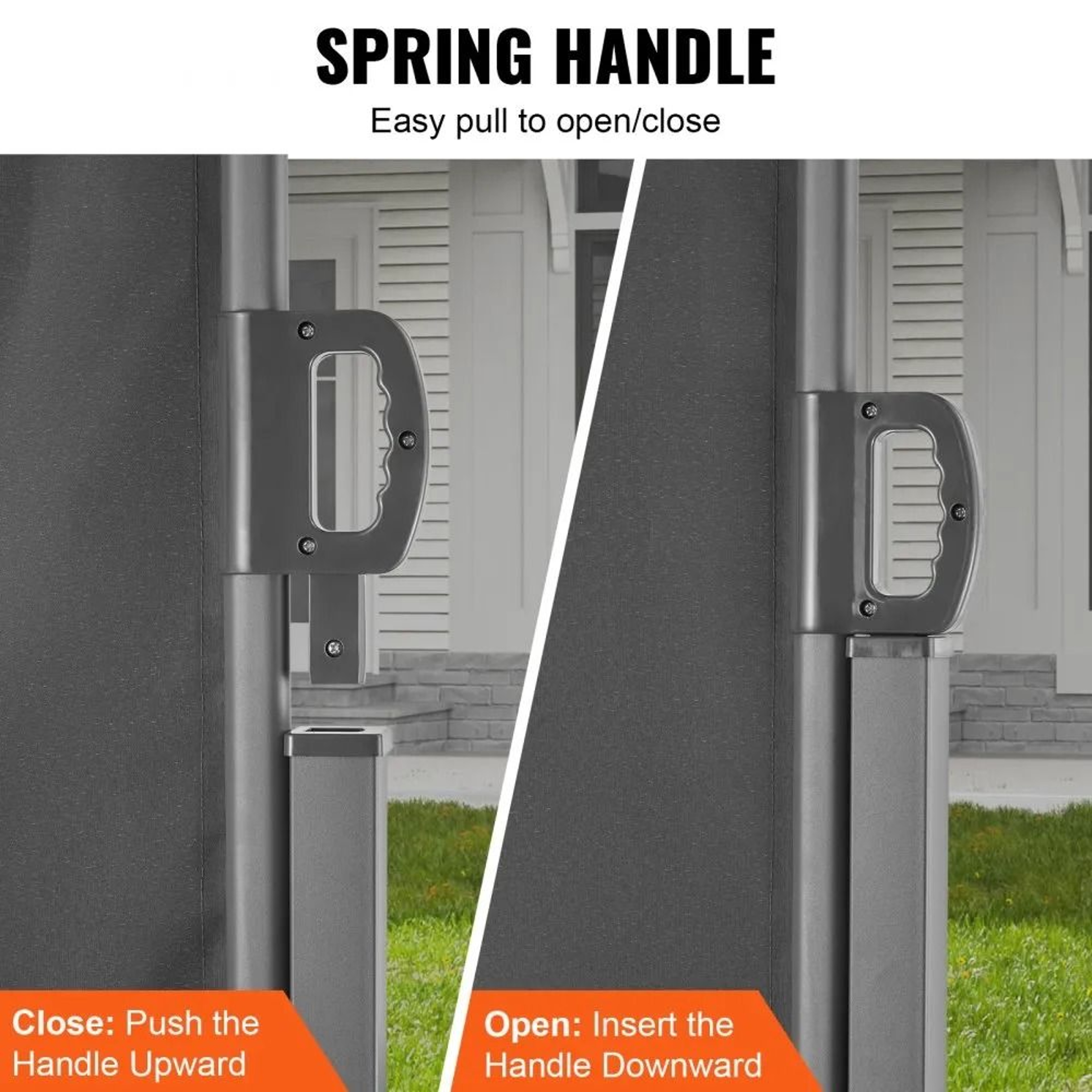 79 X 236 Retractable Side Awning Outdoor Privacy Screen For Patio 3