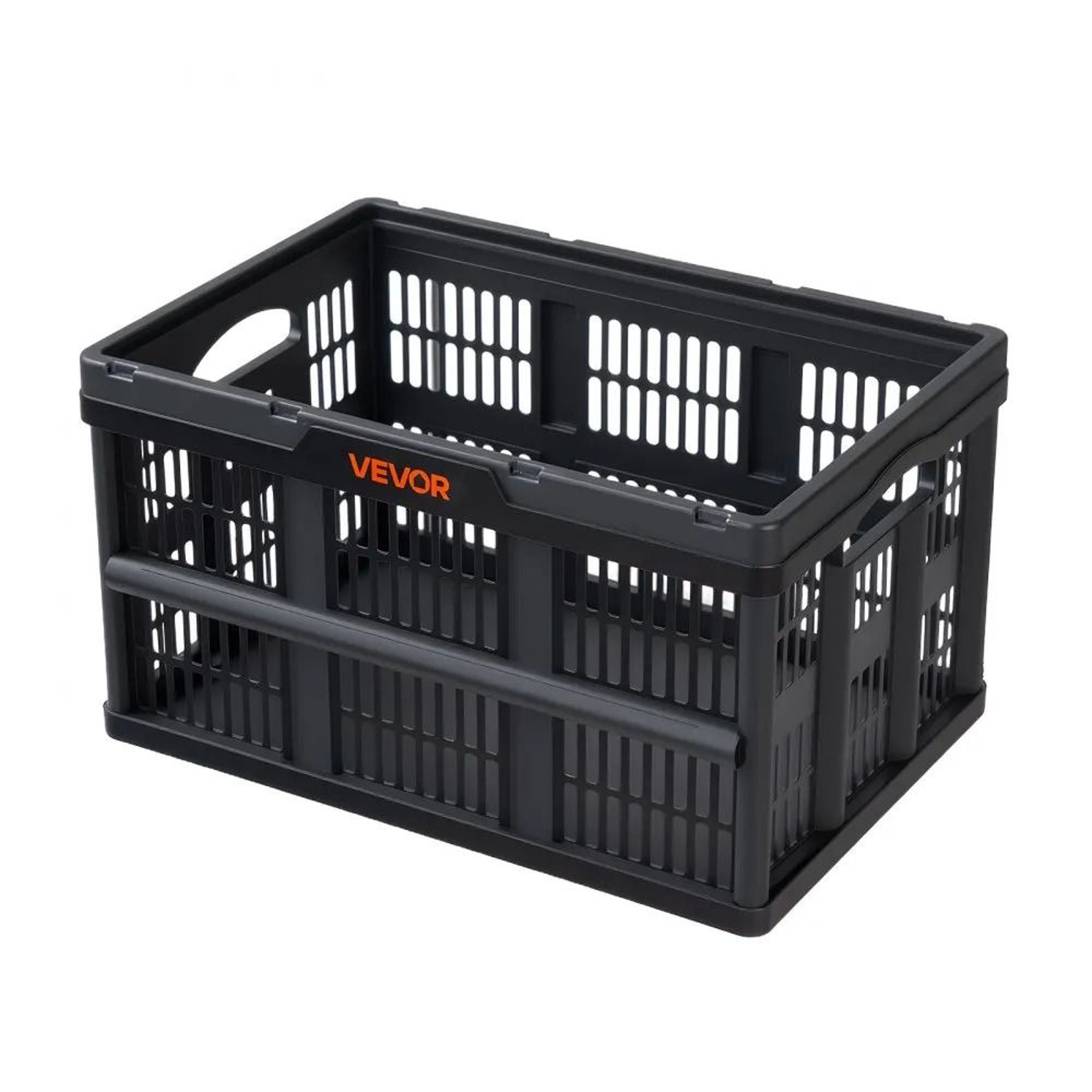 45L Collapsible Storage Bins 3 Pack Stackable Folding Storage Crates With Handles 7