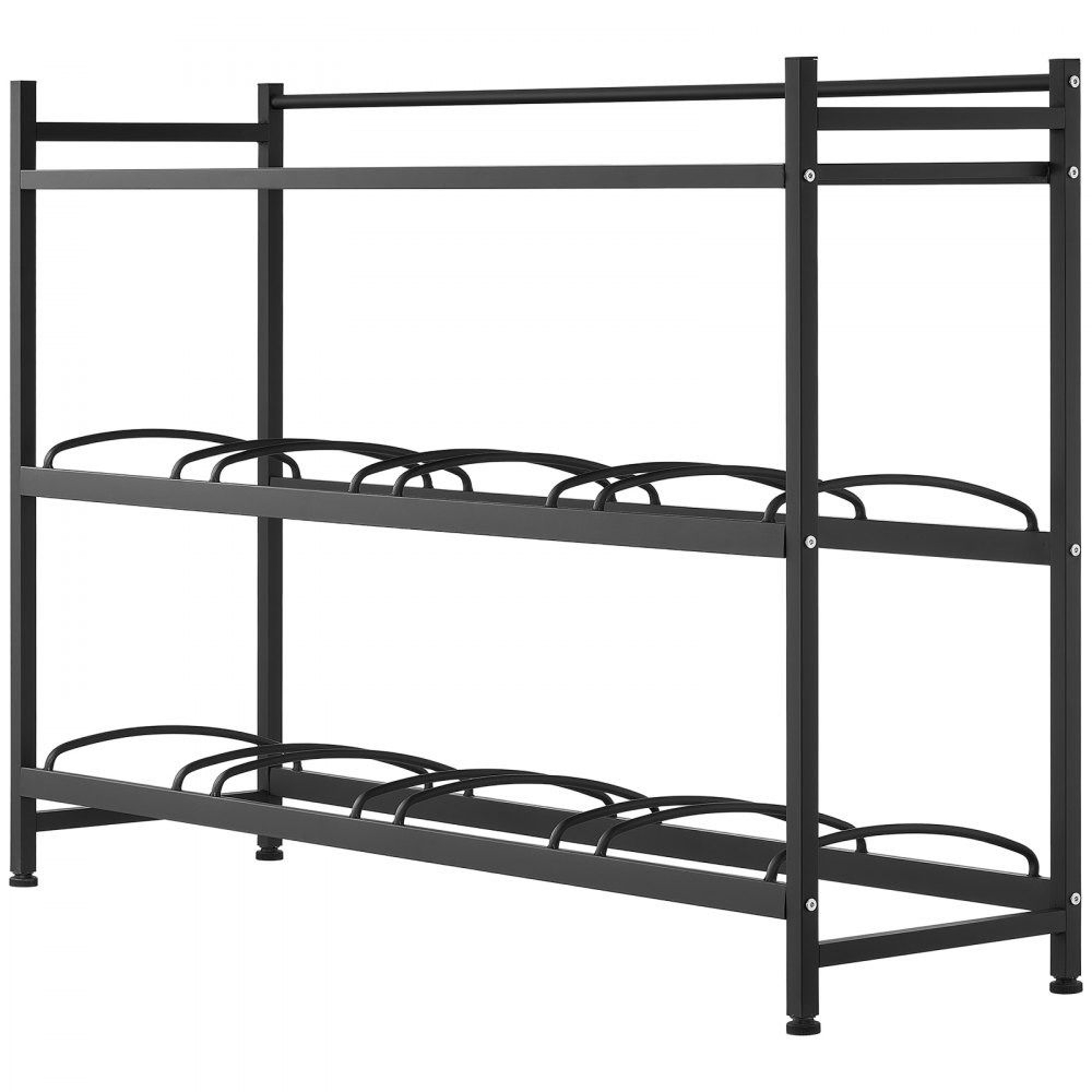 Water Jug Holder 8 Bottle Rack With Storage Shelf Heavy Duty Stand 7
