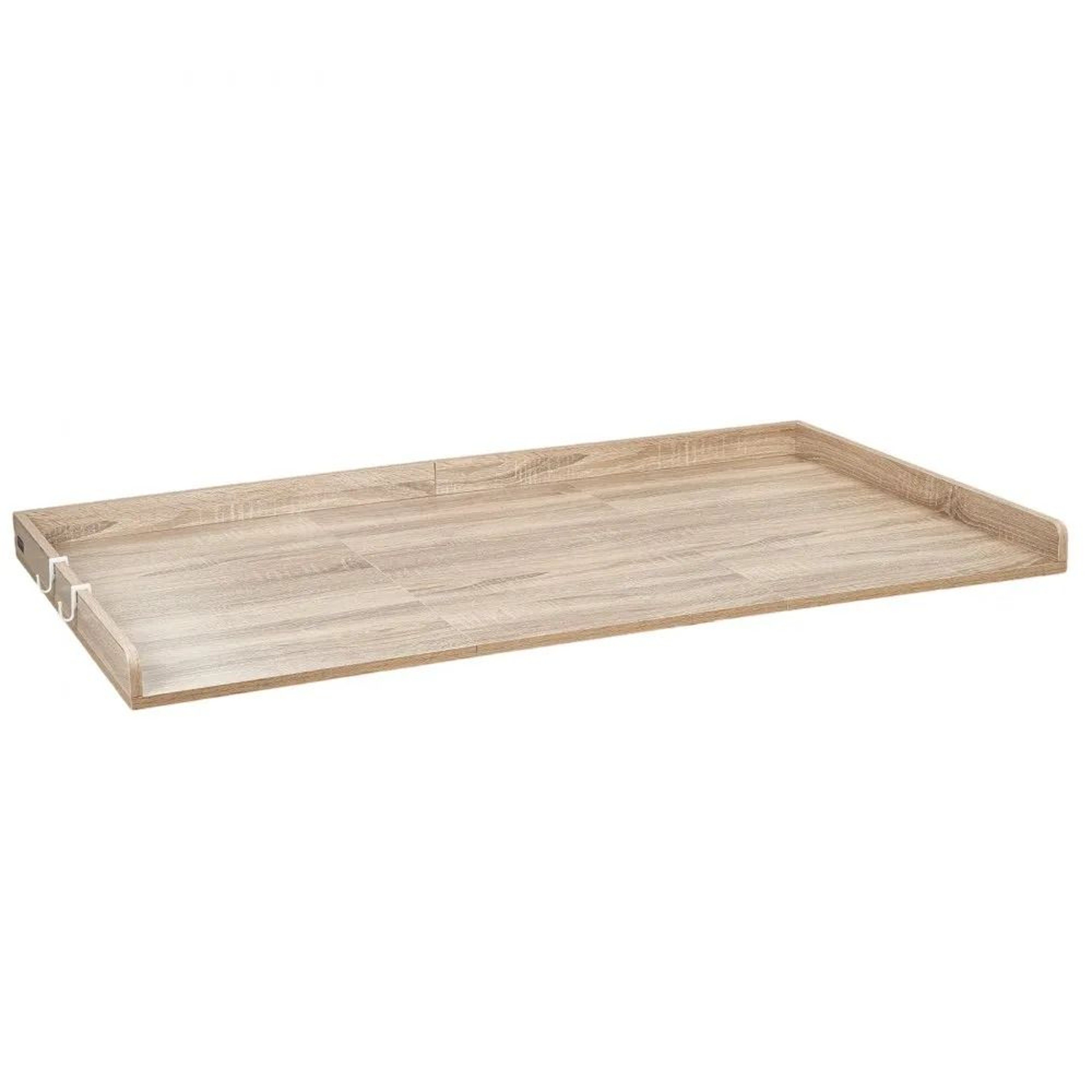 Washer Dryer Countertop 54 Inch Wooden Laundry Topper With Storage Edge 8