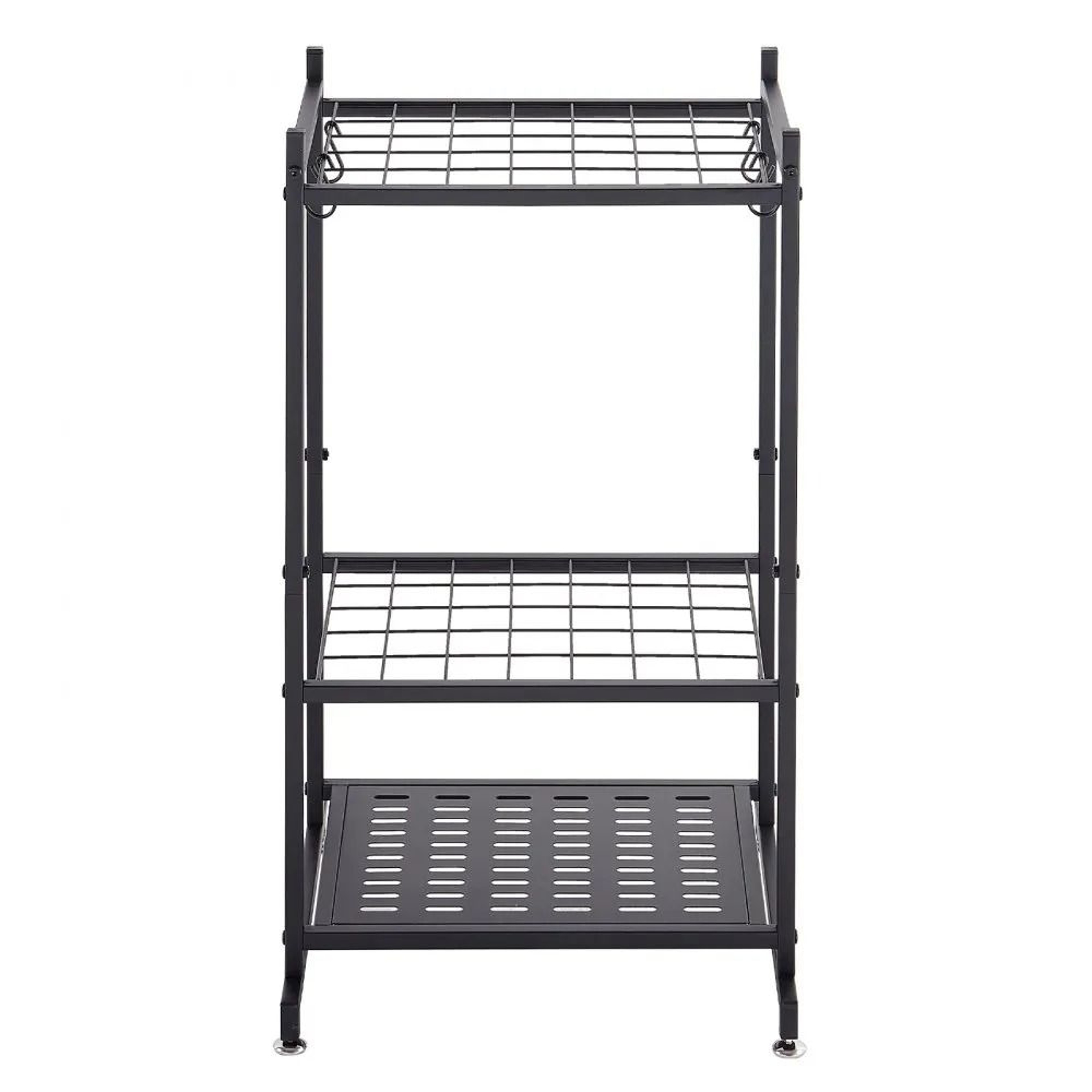 Garden Tool Organizer 35 Slots Heavy Duty Garage Tool Storage Rack With Hooks 7