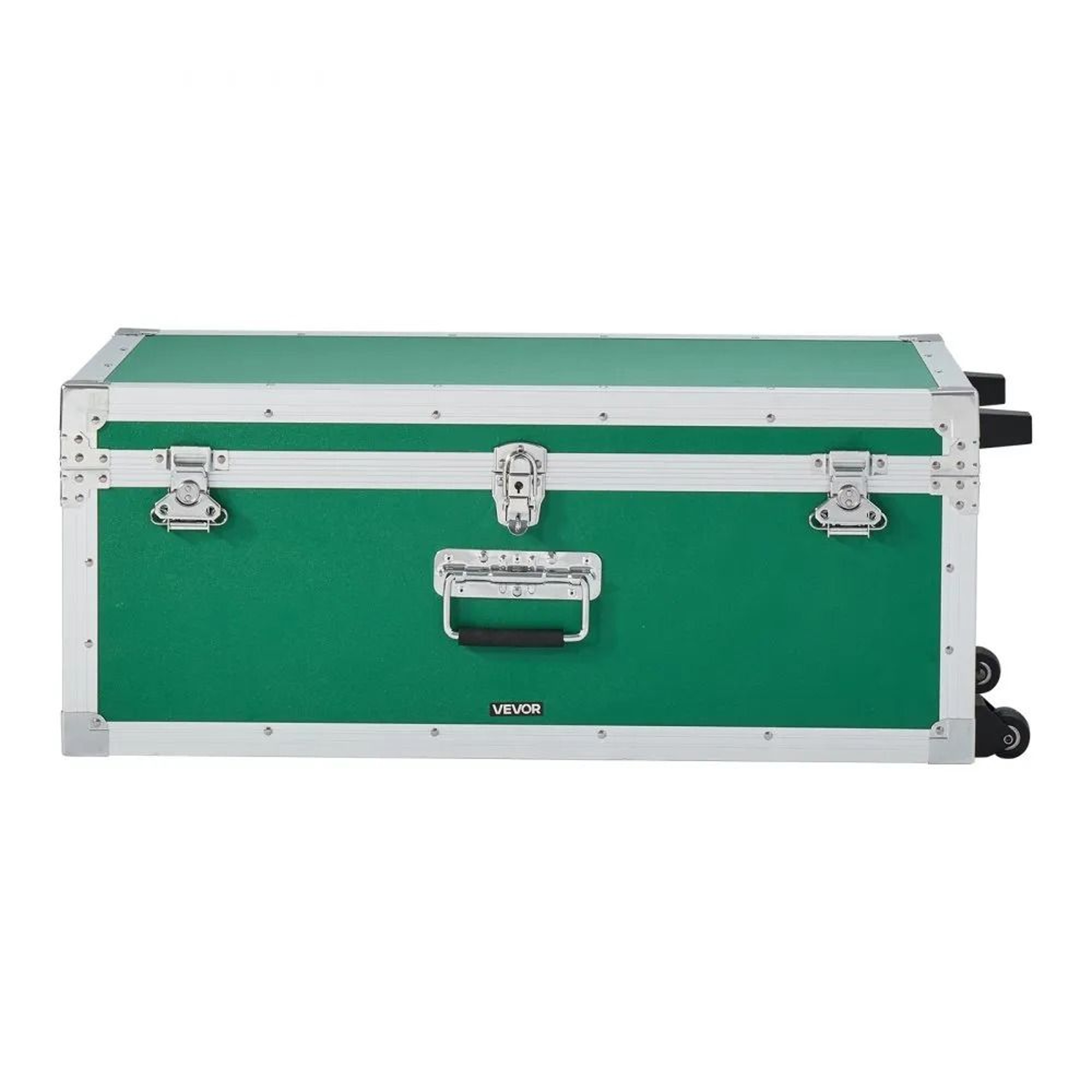 Metal Storage Trunk Set With Casters Large Decorative Storage Chest 8