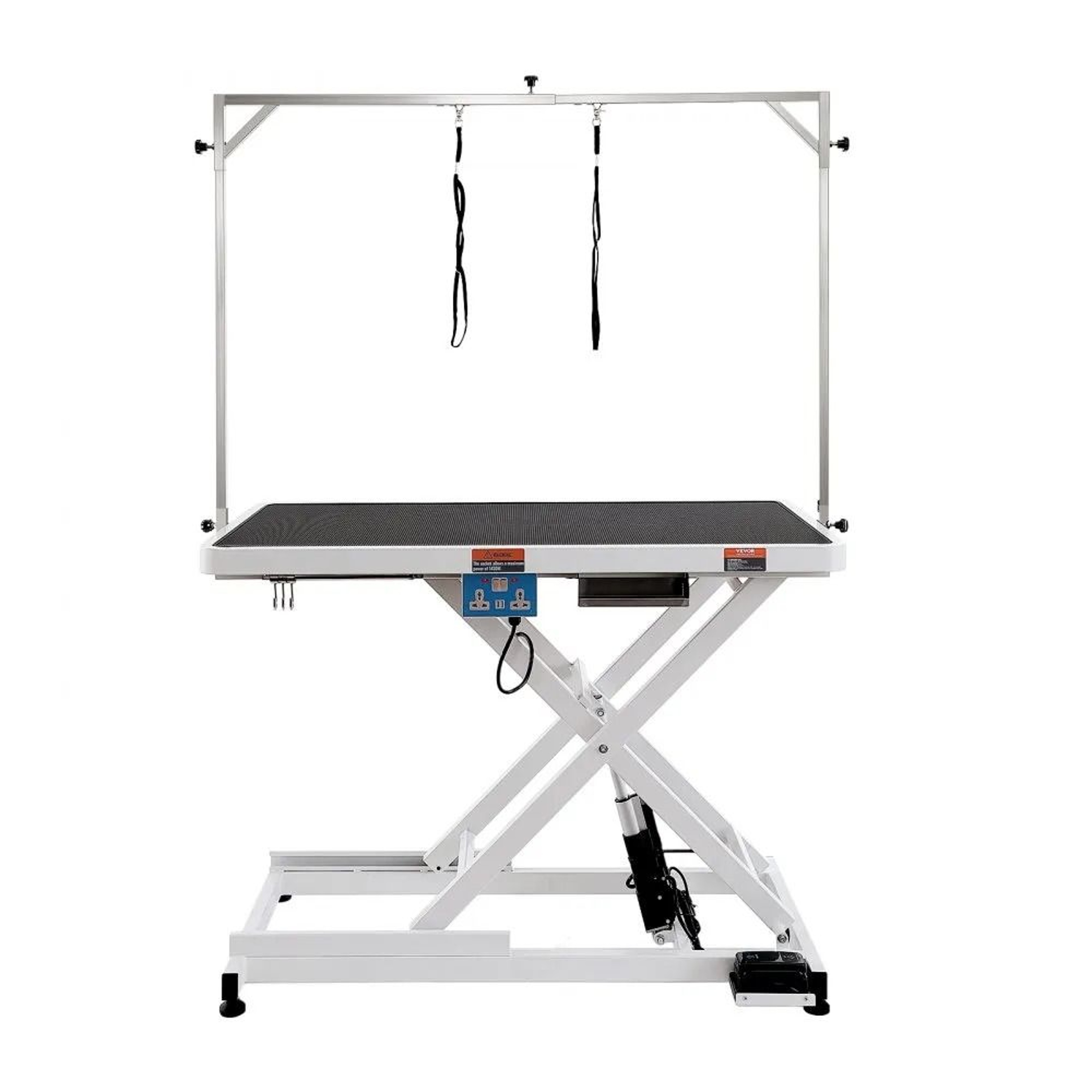 50 Inch Electric Dog Grooming Table Heavy Duty Adjustable Pet Grooming Station 7