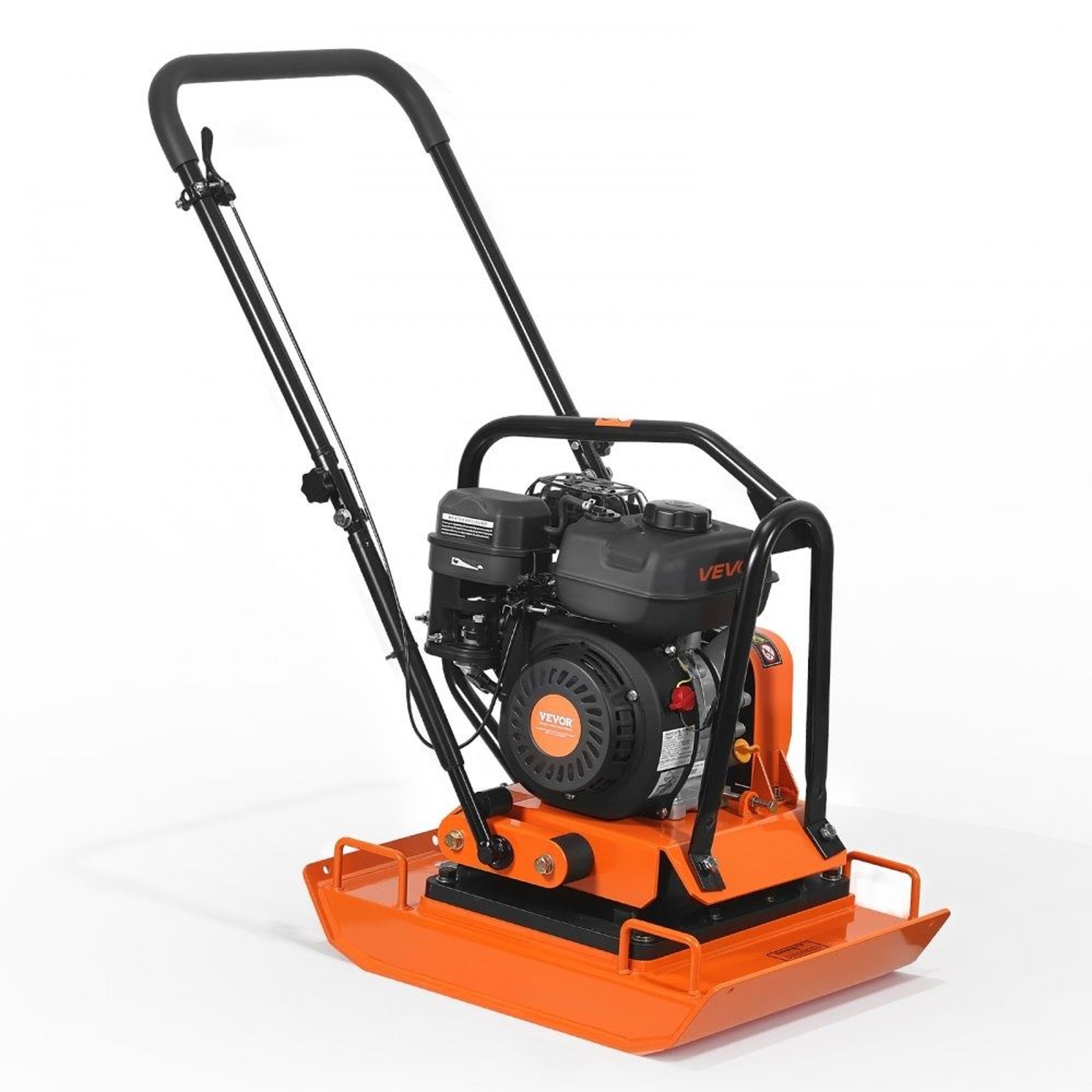 Plate Compactor 7HP Gas Powered Ground Rammer For Soil Asphalt Pavers 7