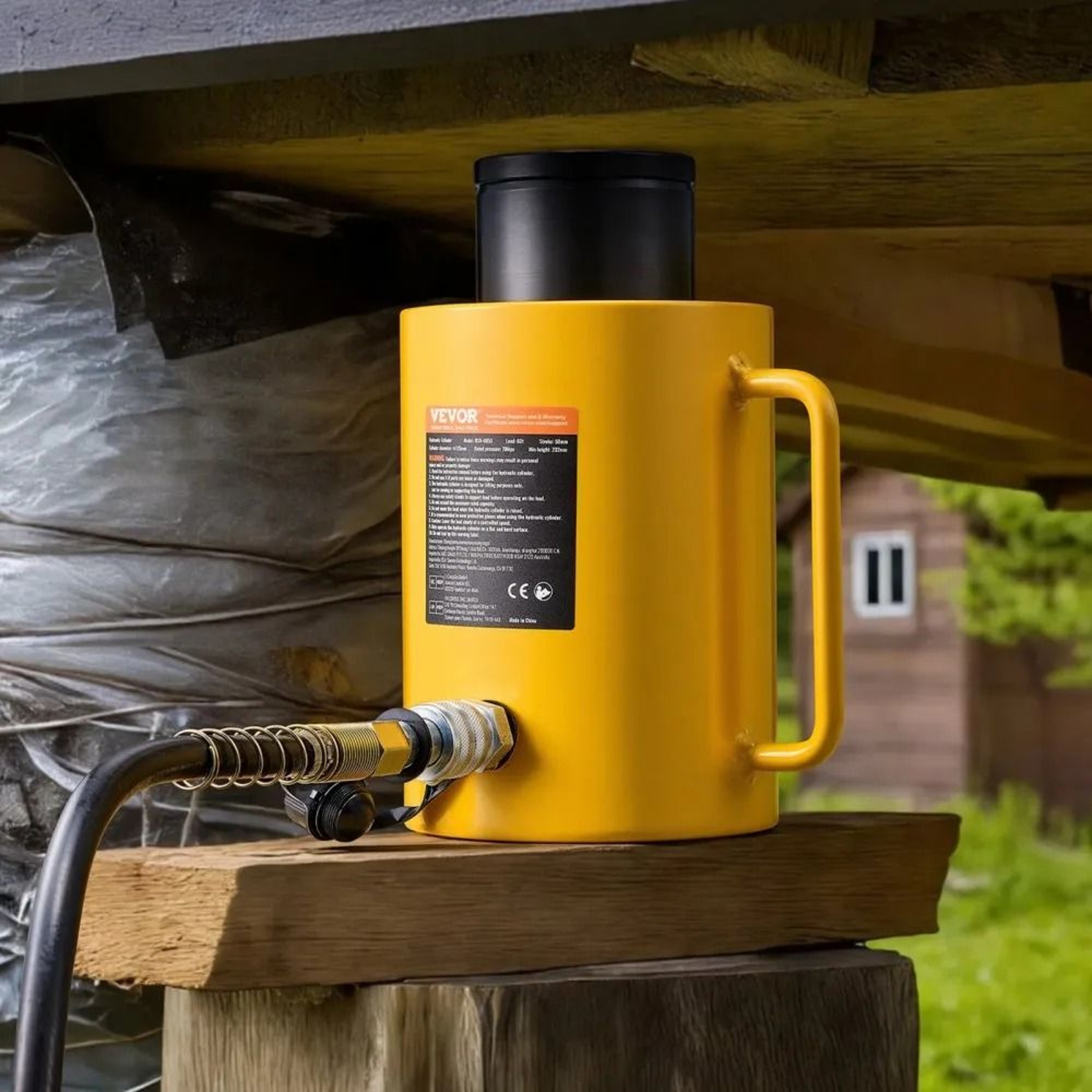 60 Ton Hollow Hydraulic Cylinder Jack With 2 Inch Stroke 7
