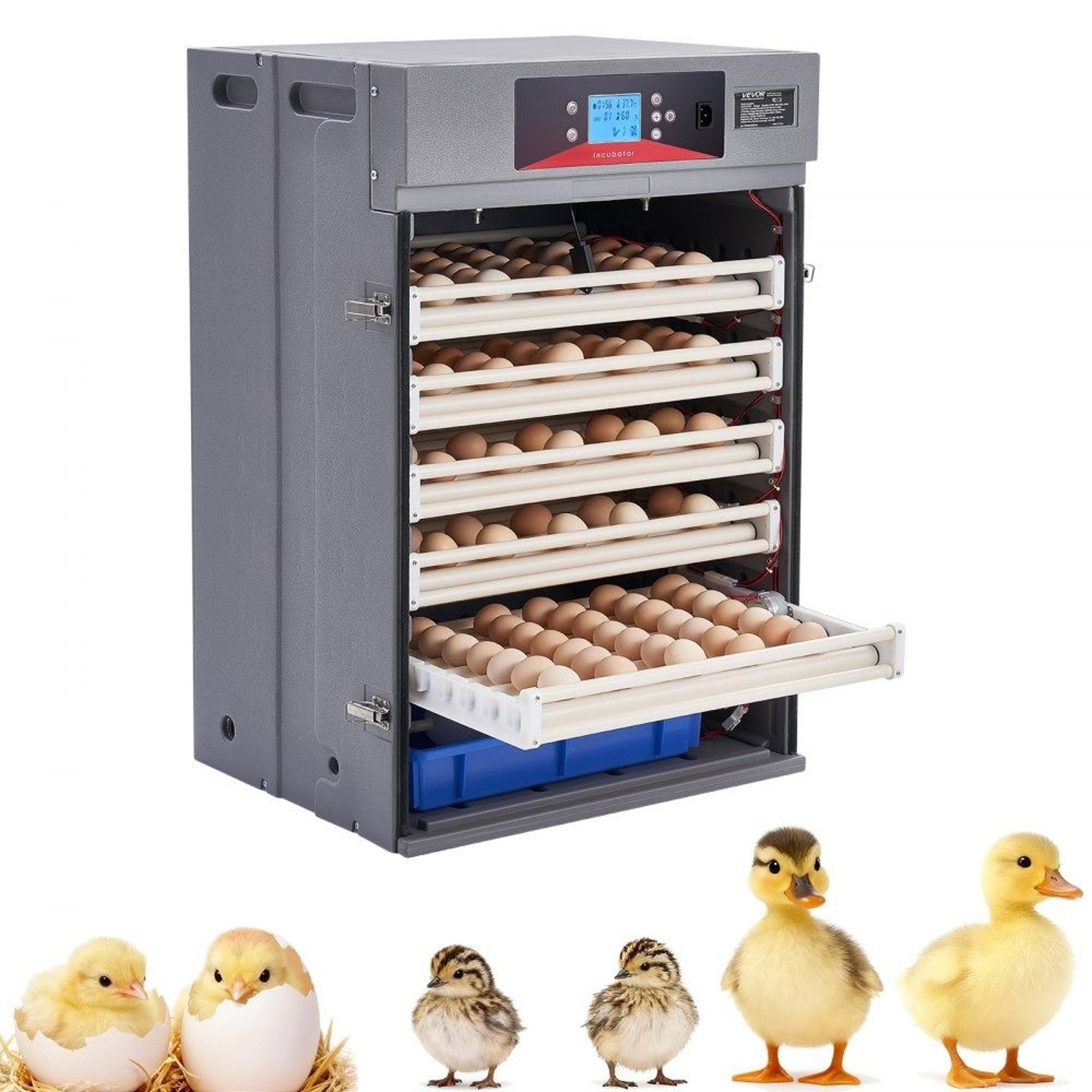 400 Egg Incubator Cabinet With Automatic Turning Temperature And Humidity Control 0