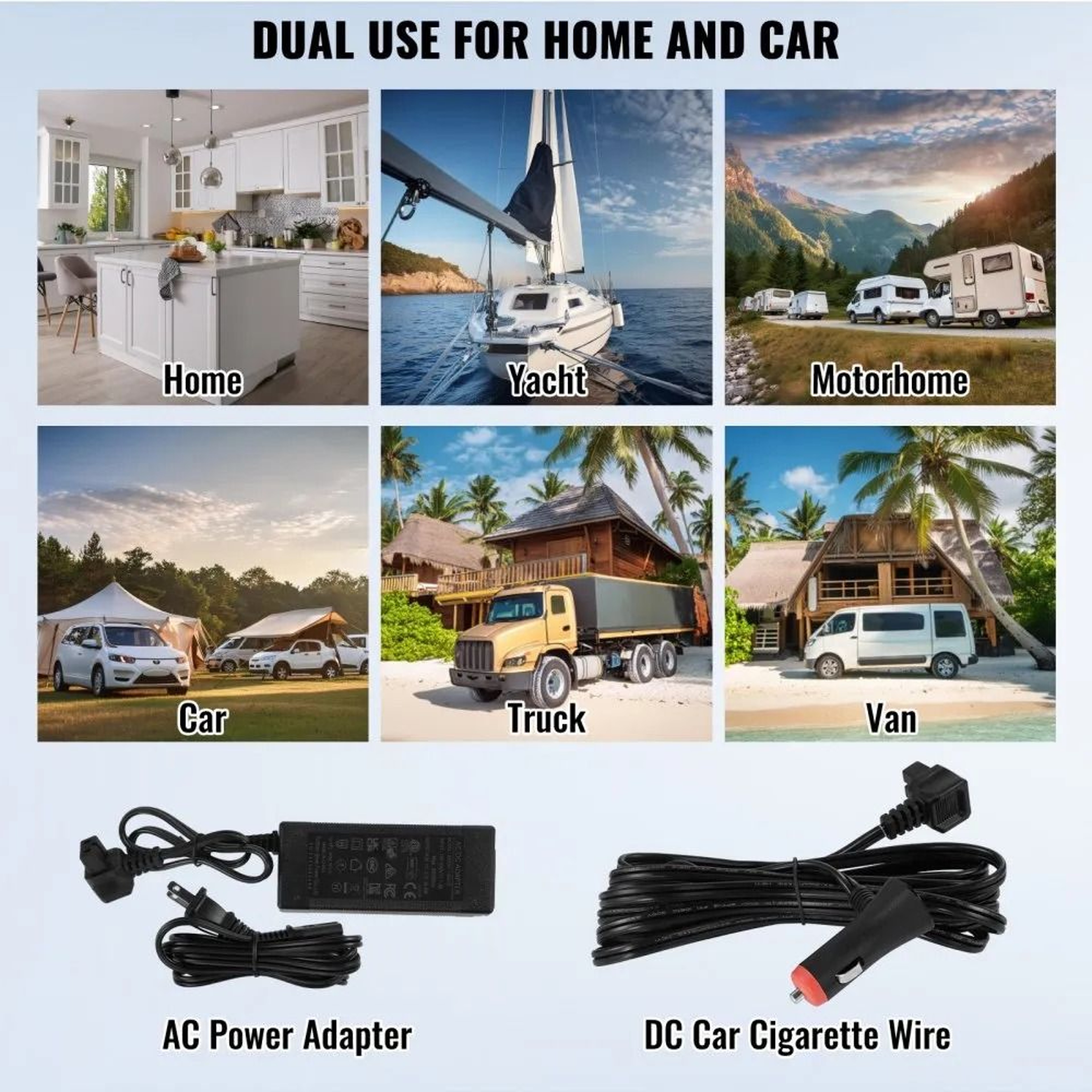 32L Portable Car Refrigerator Freezer Dual Zone Compressor Cooler 3