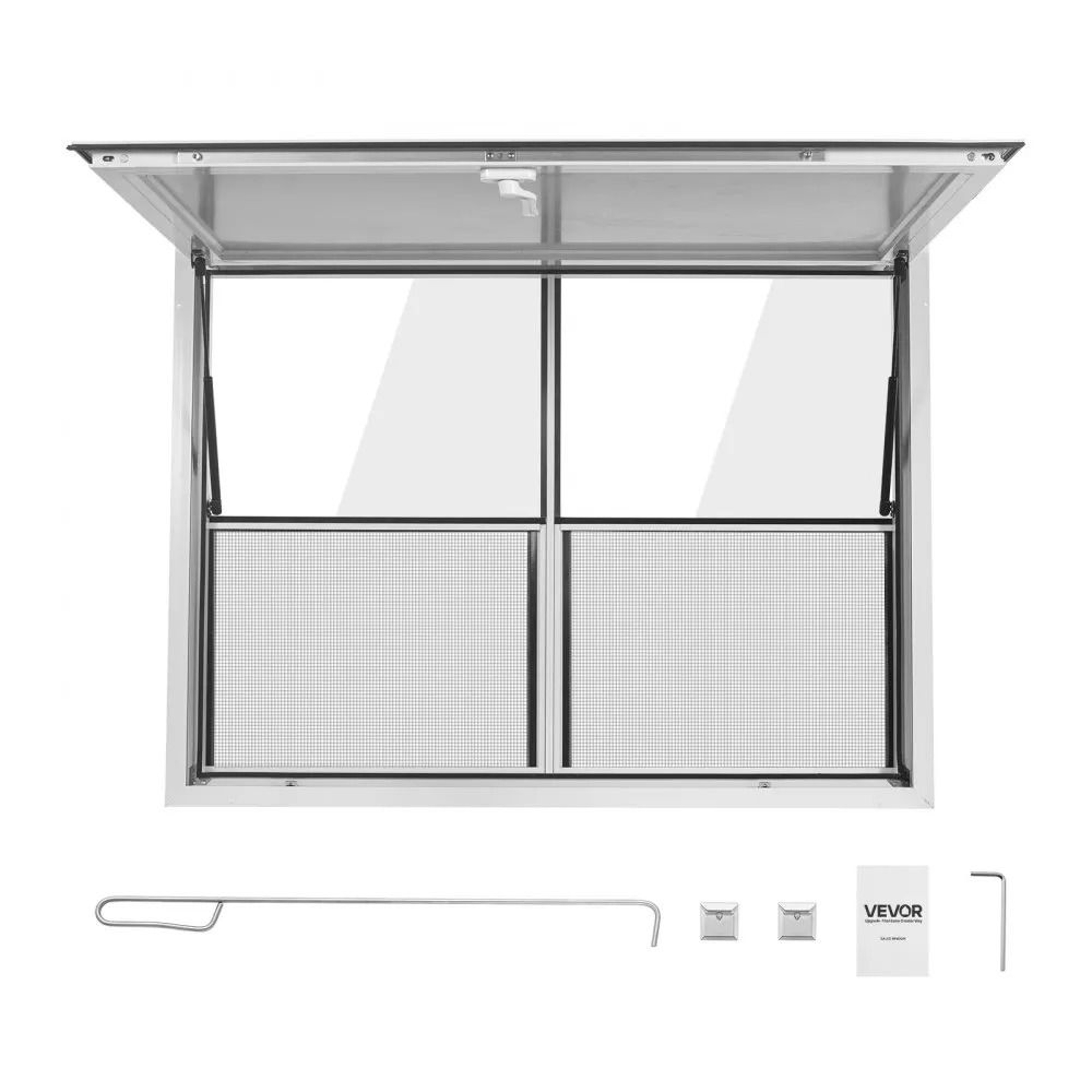 48x36 In Concession Window Aluminum Service Window For Food Trucks 7